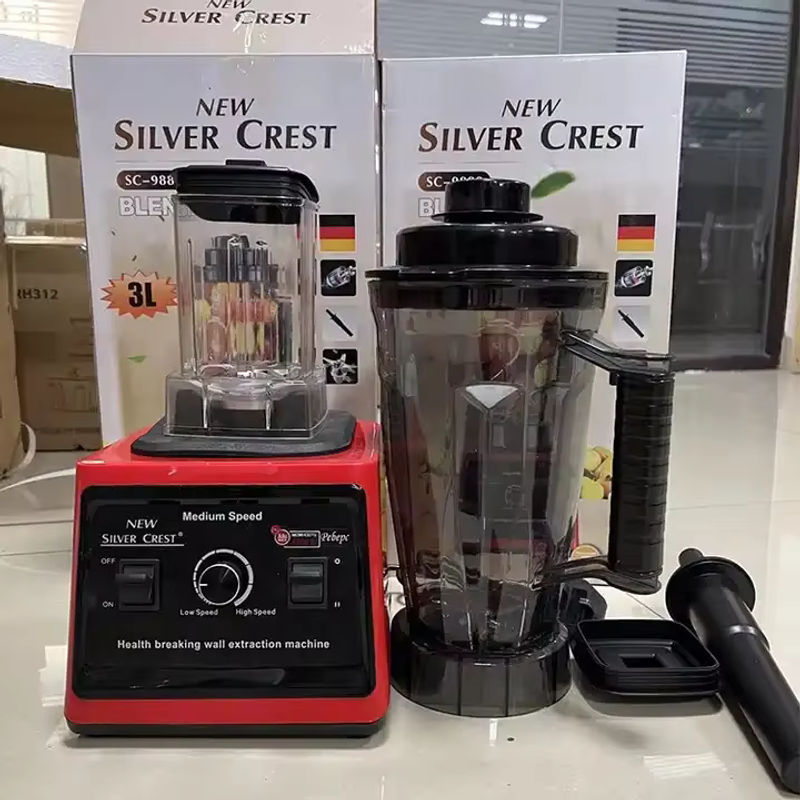 Silver Crest SC-9880 8000W Commercial Blender (2-in-1)