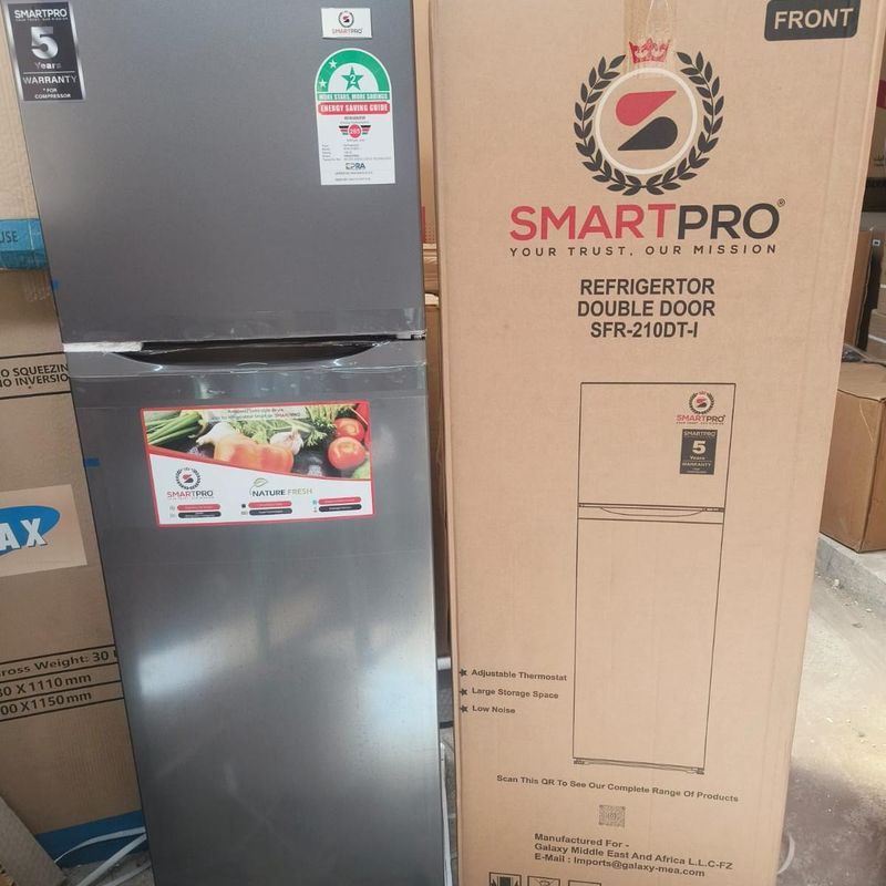SmartPro 170L Double Door Refrigerator
