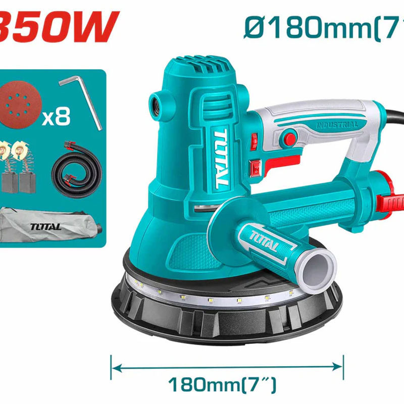 TOTAL 850W Drywall Sander TDWS10508