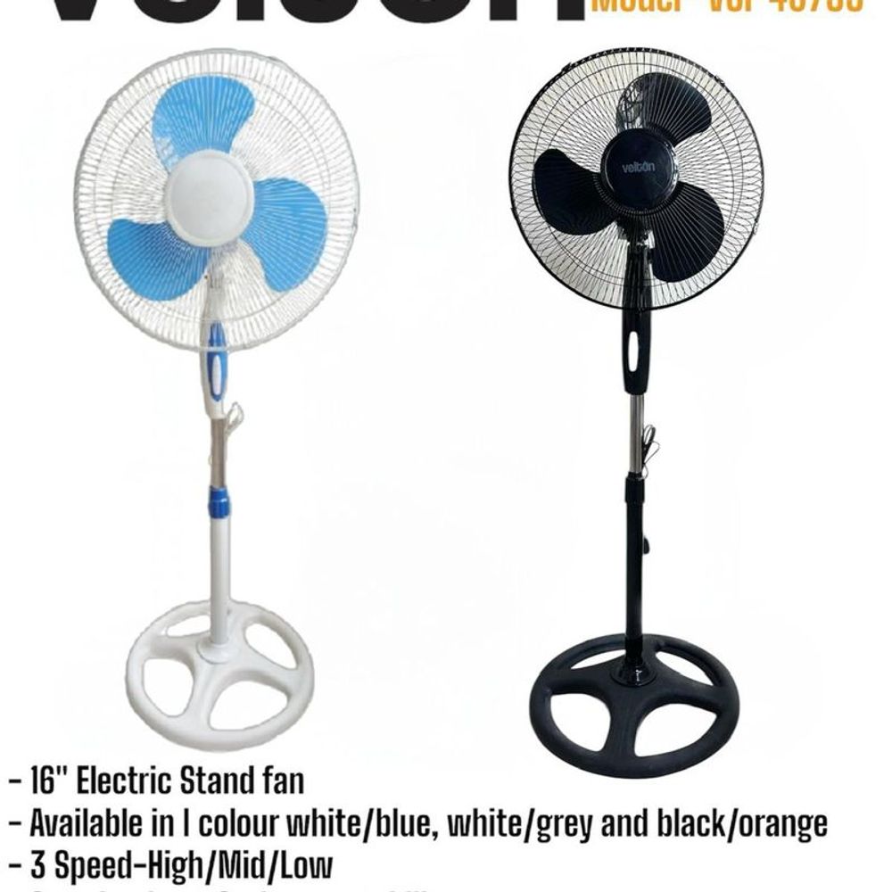 Velton VSF 40735 16” Stand Fan - Bridge 
