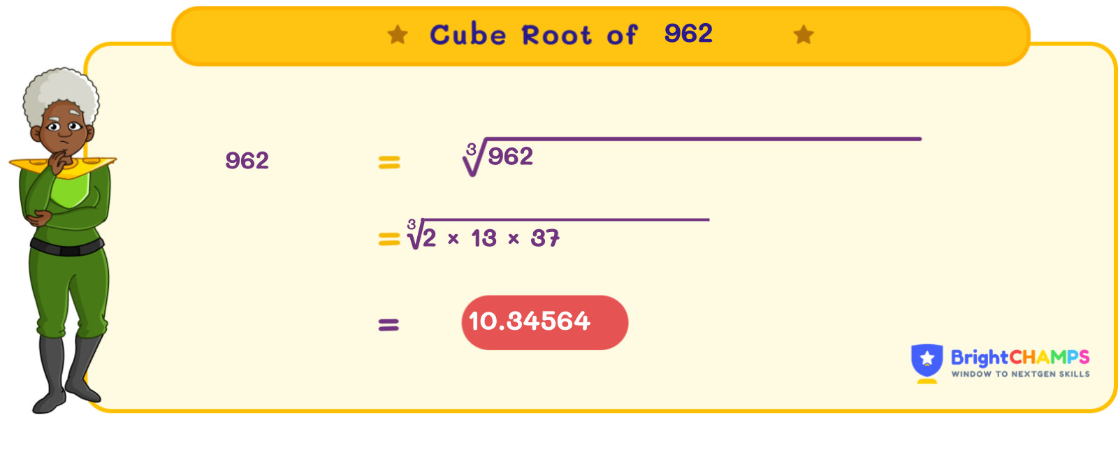 Cube Root of 962 | How to Find the Value of ∛962 🧮