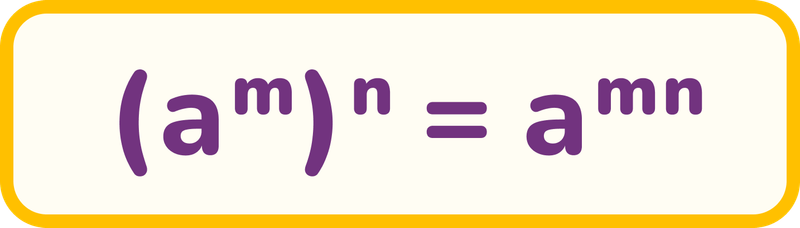 Power of a power rule