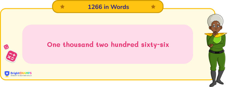 1266 in words