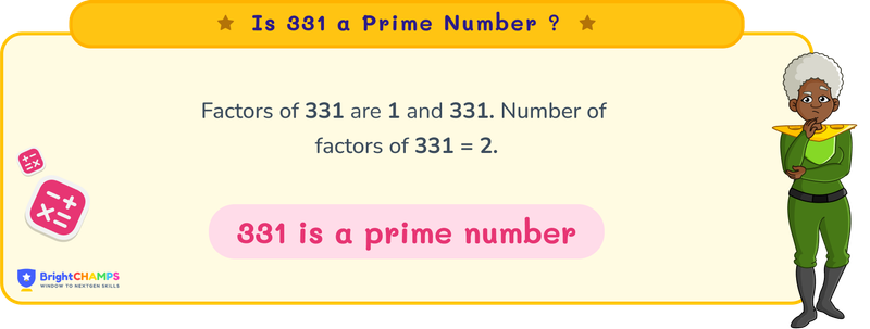 is 331 a prime number