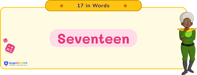 17 in words
