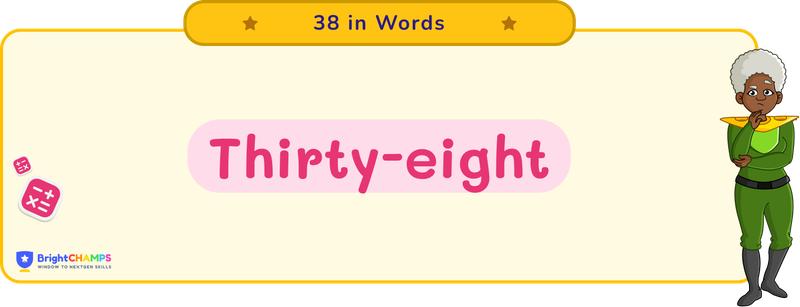 38 in words