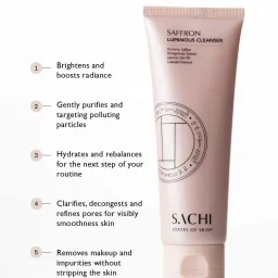 Saffron Luminous Cleanser - 120ml