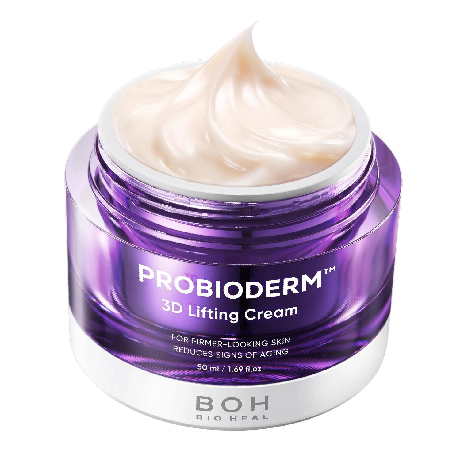Amazon.com: BIOHEAL BOH Probioderm 3D Lifting Cream 1.7 fl oz | Advanced Korean Anti-Aging Probiotics Facial Night Cream Moisturizer with 17-Peptide Complex & Patented Probioderm for Wrinkles on Face and Neck : Beauty & Personal Care