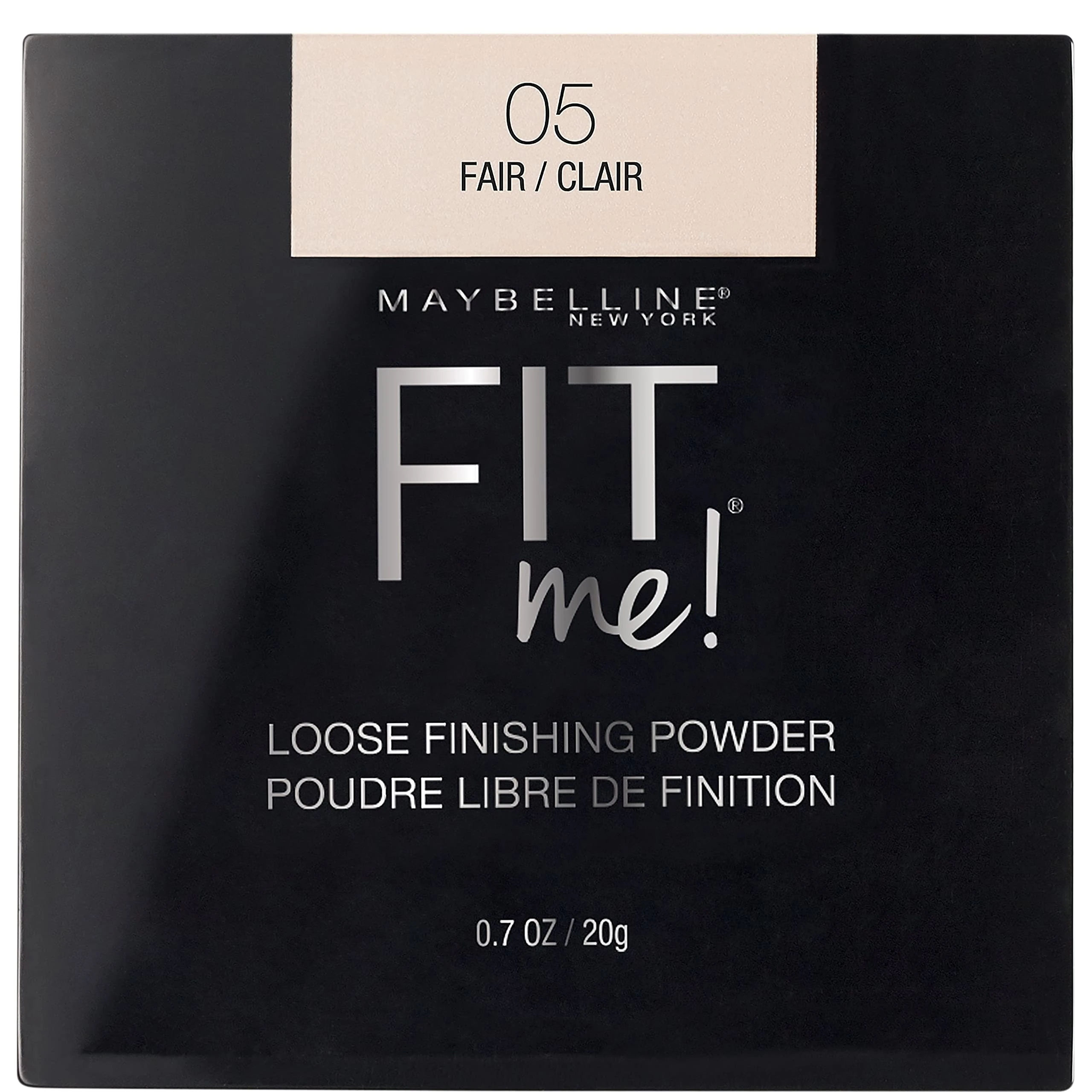 Amazon.com : Maybelline Fit Me Loose Setting Powder, Face Powder Makeup & Finishing Powder, Fair, 1 Count : Beauty & Personal Care