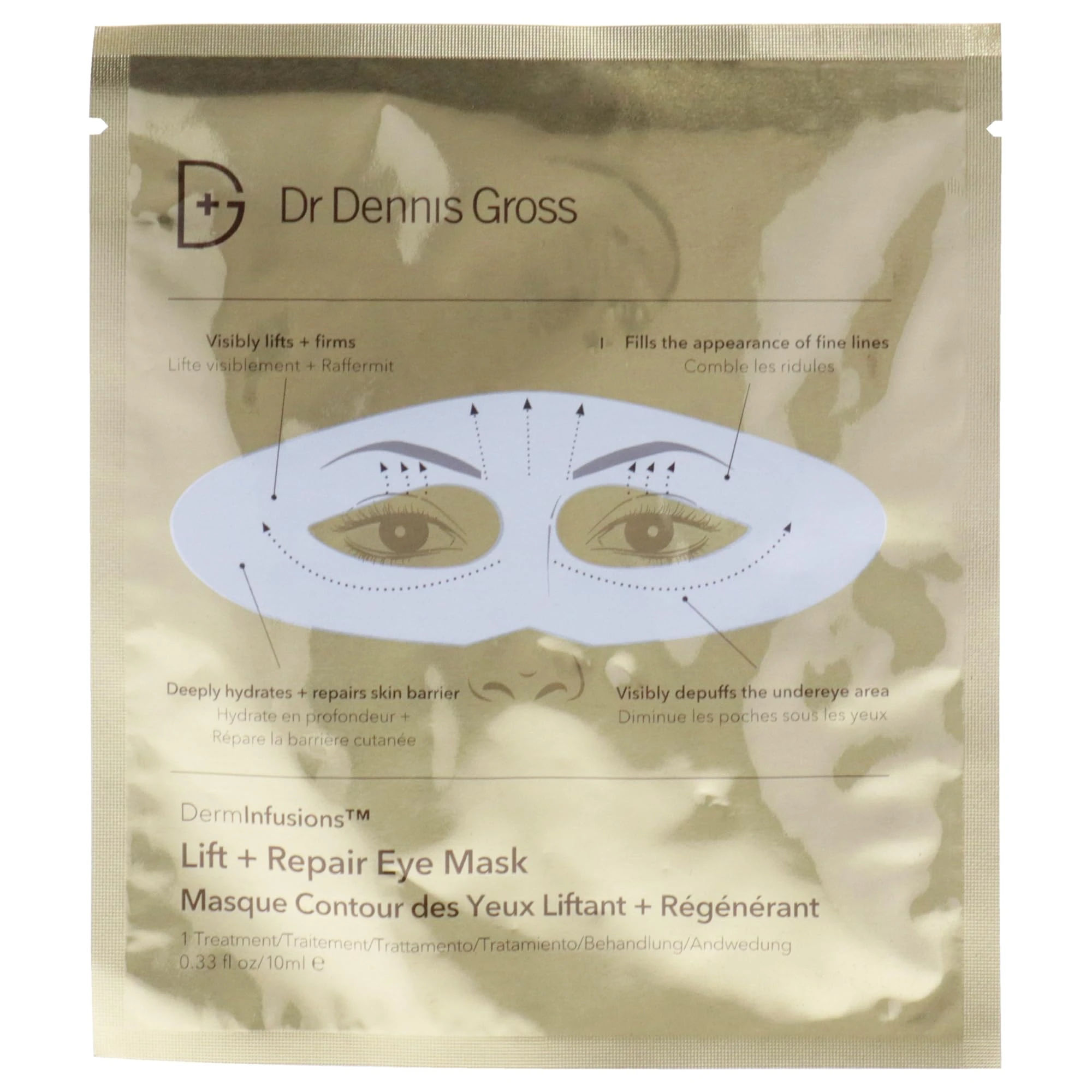 Amazon.com : Dr Dennis Gross Derminfusions Plump Plus Repair Lip Treatment for Women - 0.33 oz Treatment : Beauty & Personal Care