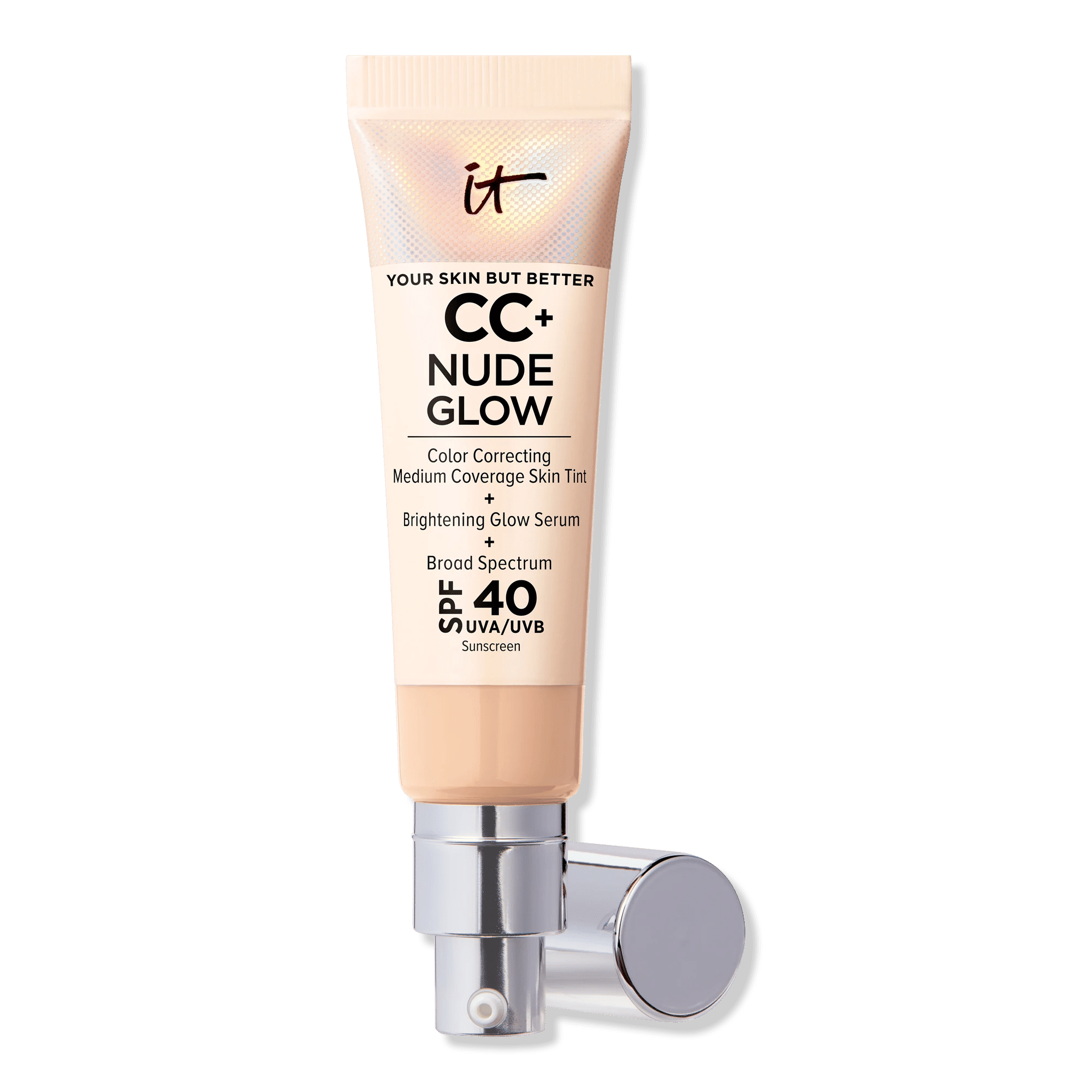 IT COSMETICS | CC+ Nude Glow Lightweight Foundation + Glow Serum with SPF 40