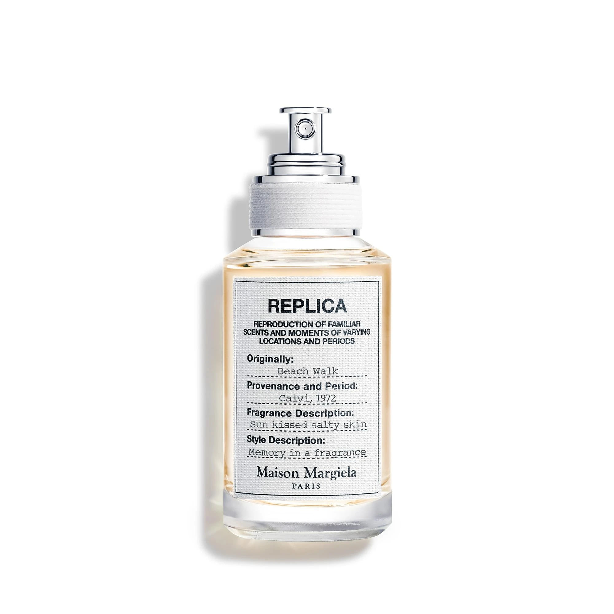 Amazon.com: Maison Margiela - Replica - Beachwalk Eau de Toilette - Fresh Fragrance - With Bergamot, Ylang Ylang & Coconut - 1.0 Fl Oz : Beauty & Personal Care
