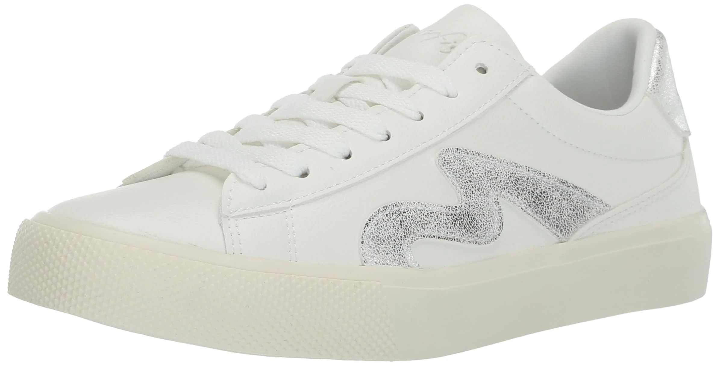 Amazon.com | Blowfish Malibu Women's Vice Sneaker, White Ella/Silver Voyager, 11M | Fashion Sneakers