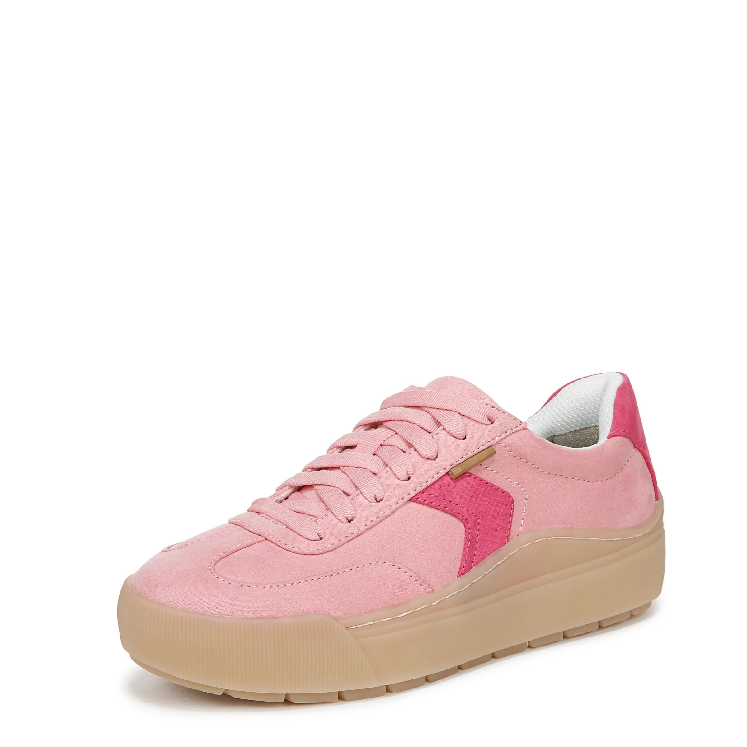 Amazon.com | Dr. Scholl's Shoes Womens Time Off Win Sneaker Pink Lemonade Fabric 8 M | Fashion Sneakers