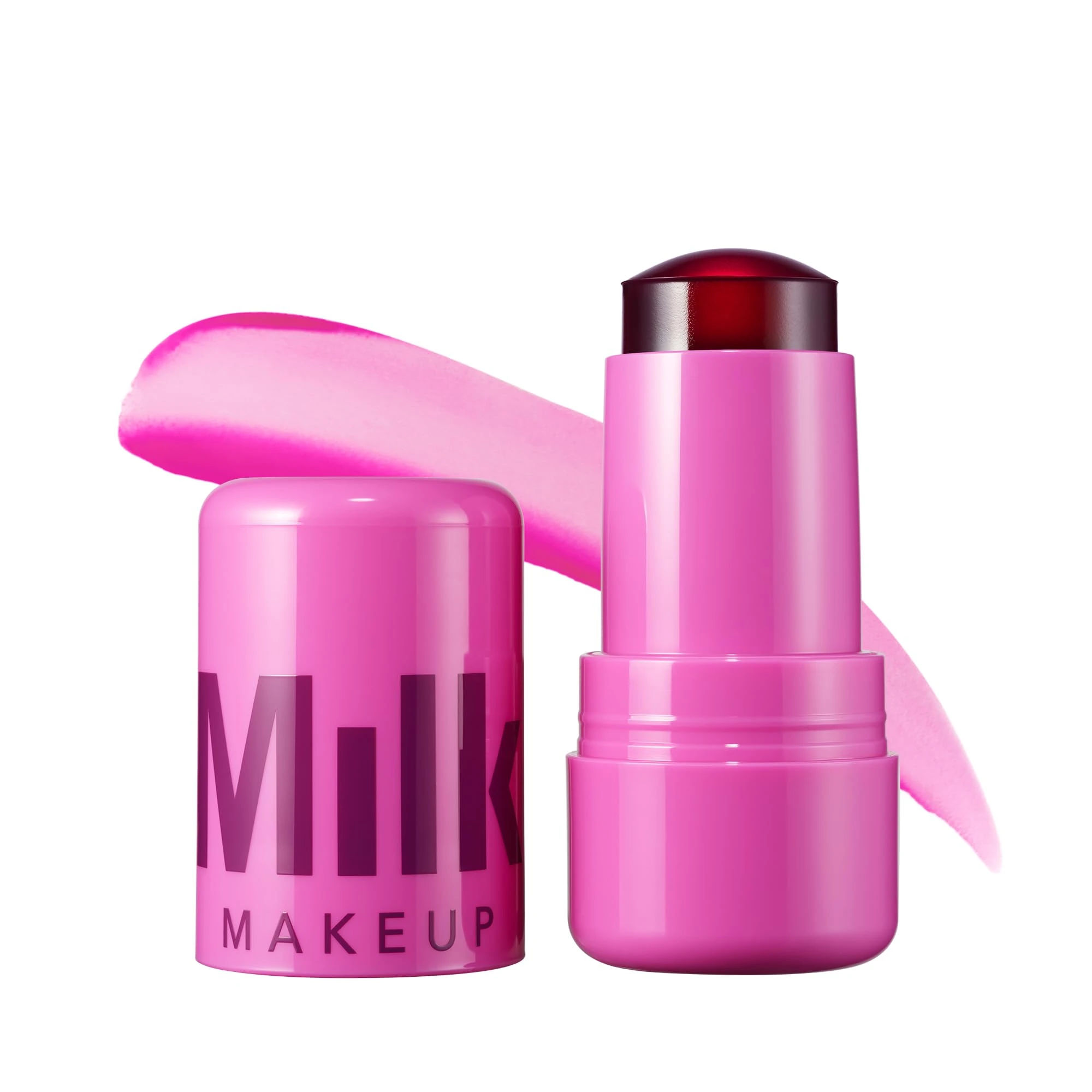 Amazon.com: Milk Makeup Cooling Water Jelly Tint – Long-Lasting Sheer Lip + Cheek Stain with Firming Vegan Collagen + Hydrating Aloe – Transfer Proof, Buildable Lip Tint + Blush – Splash (Berry), 0.17 oz : Beauty & Personal Care