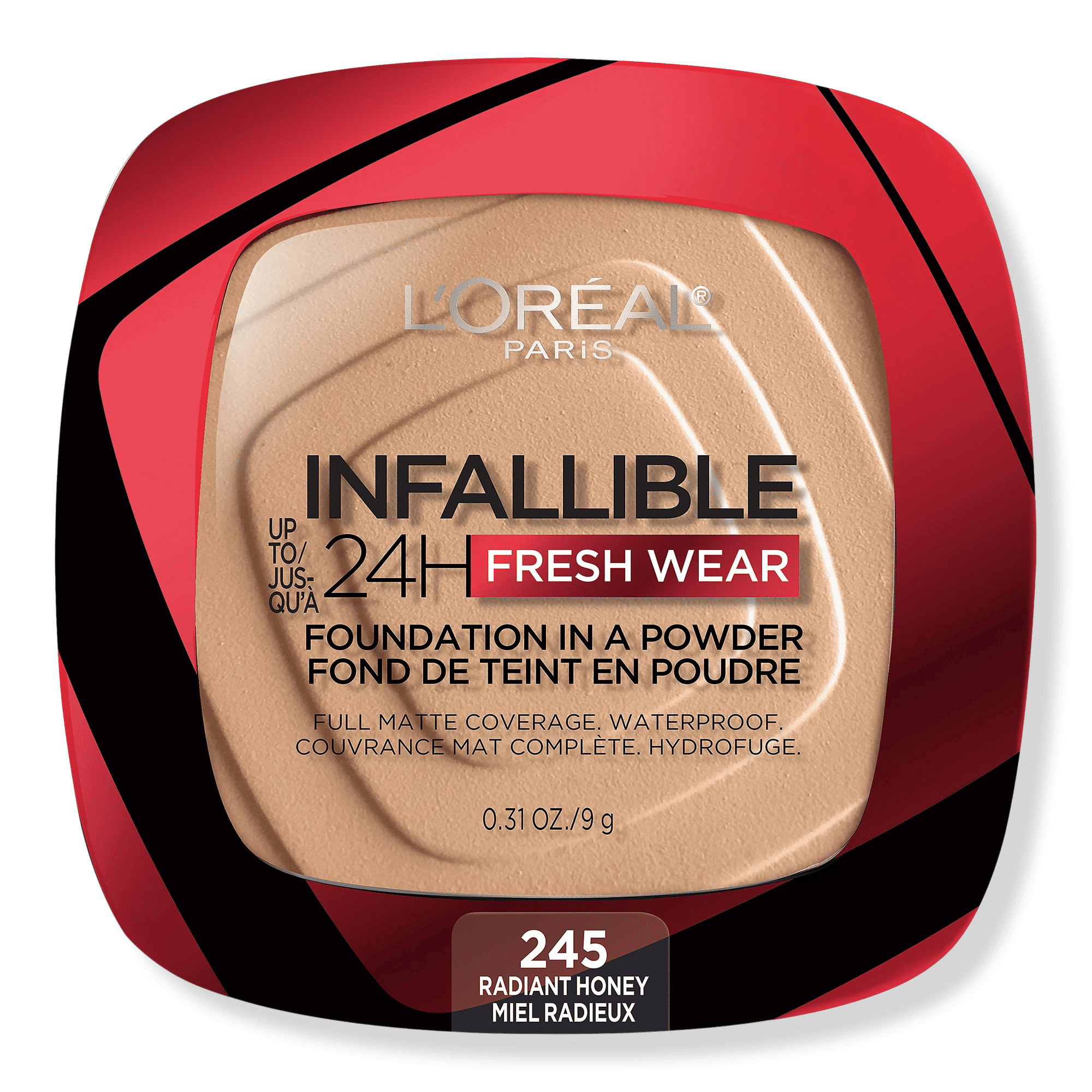 Infallible 24H Fresh Wear Foundation In A Powder - 245 Radiant Honey