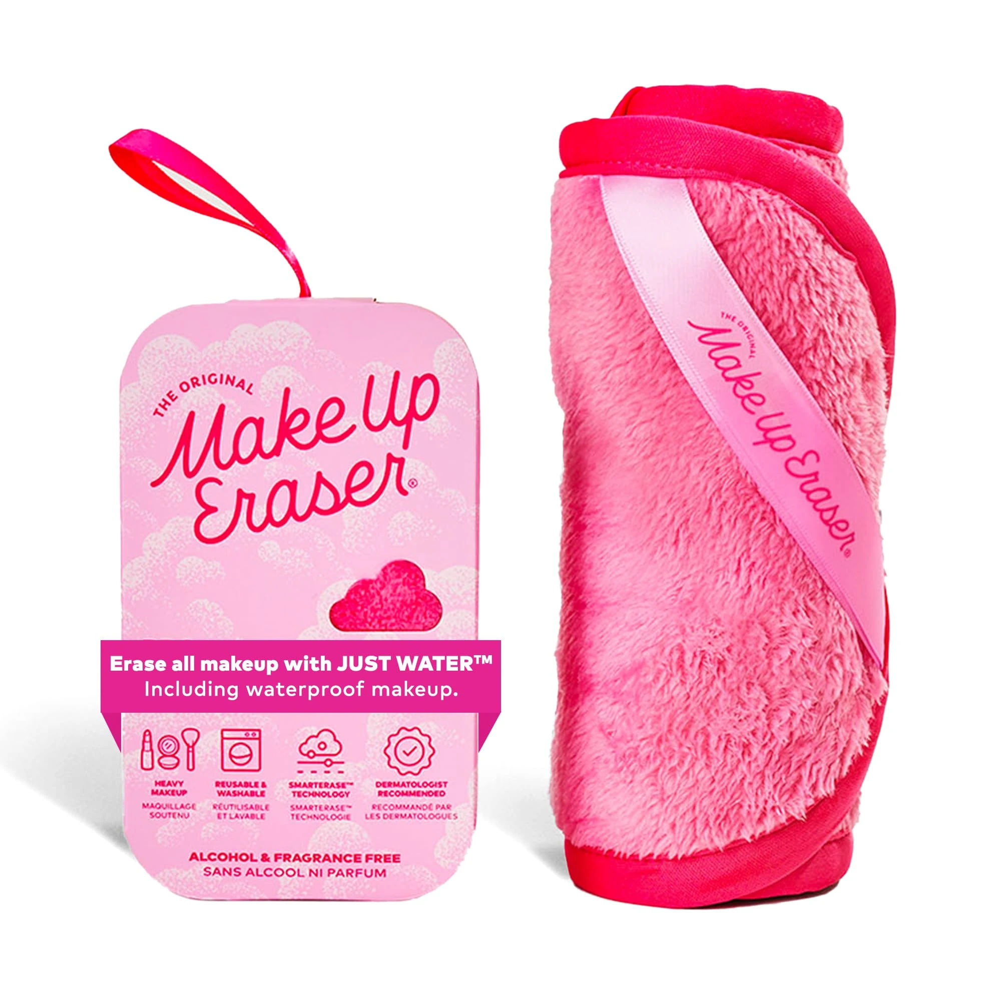 The Original MakeUp Eraser PRO, Effortlessly Remove All Makeup Using Only Water, Including Waterproof Mascara, Eyeliner, Foundation, Lipstick, Sunscreen