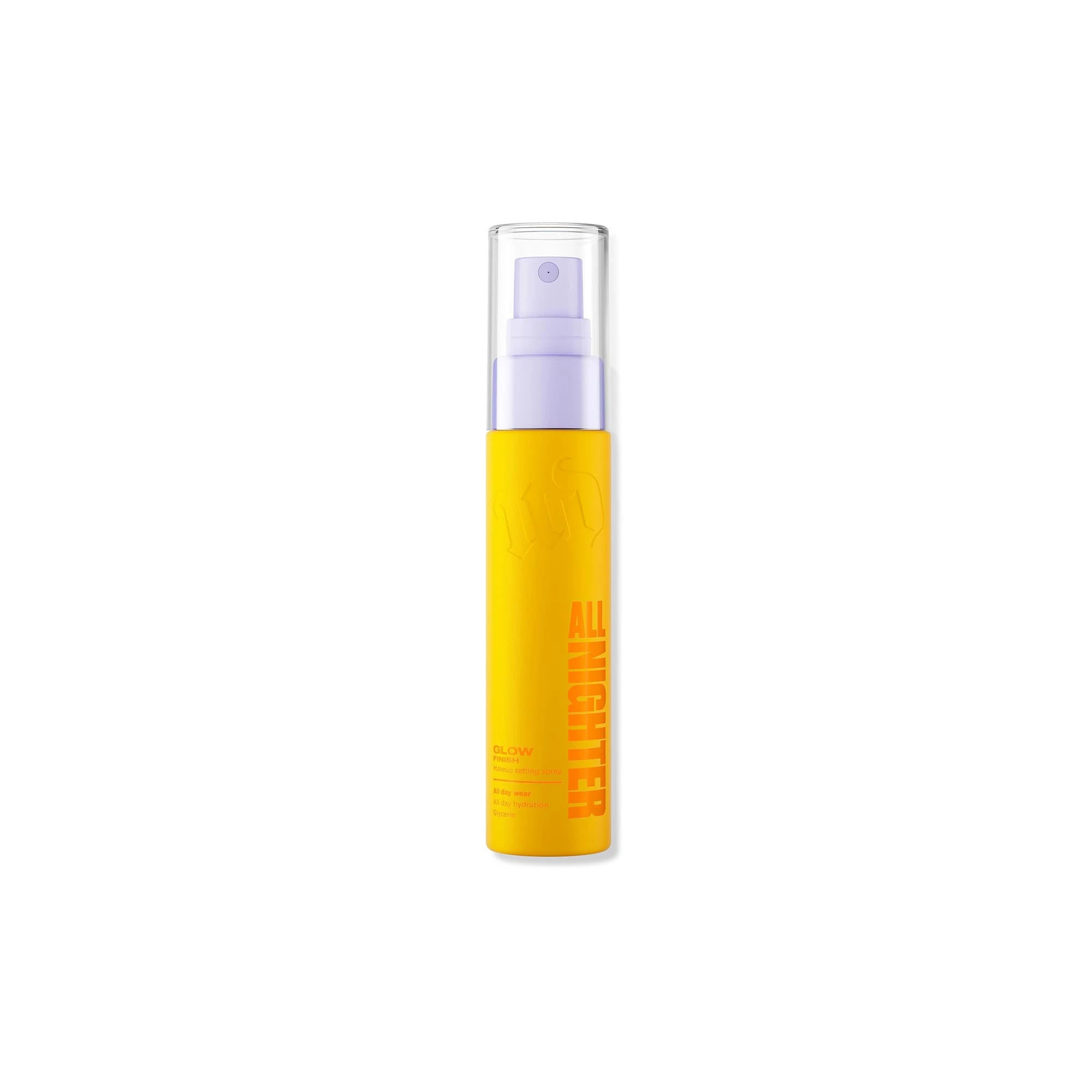 Amazon.com: Urban Decay All Nighter Waterproof Makeup Travel Setting Spray - Glass-Skin Glow Finish, Up to 24HR Wear, Ultra-Fine Facial Mist, Dewy Foundation Face Primer, Smudge-Proof,Transfer-Resistant - 1 fl oz : Beauty & Personal Care