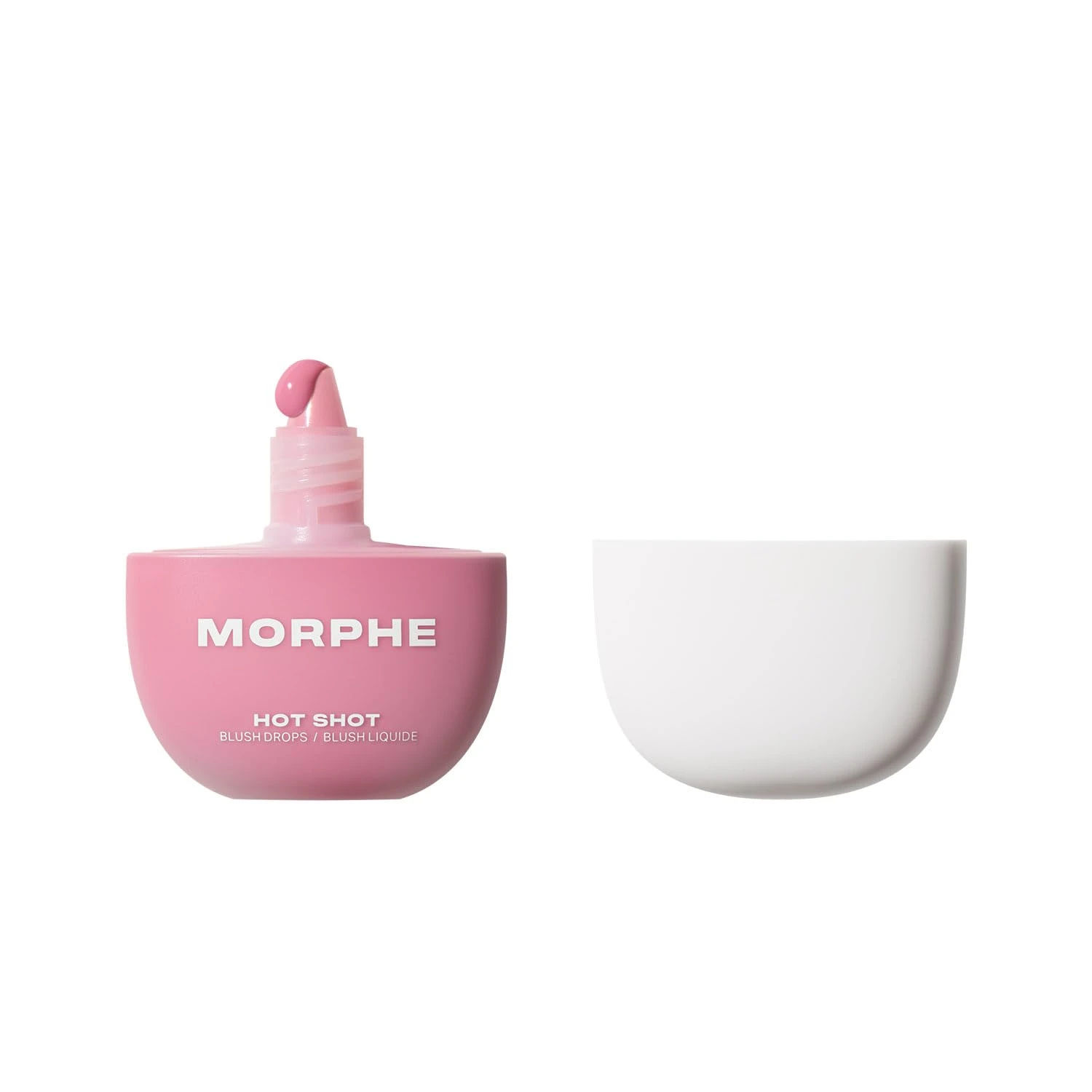 Amazon.com : Morphe Hot Shot Blush Drops - Hydrating, Buildable Liquid Blush for Cheeks with Niacinamide and Antioxidants- Buildable, Waterweight Formula for a Natural Finish - That Girl (0.5 Fl Oz) : Beauty & Personal Care