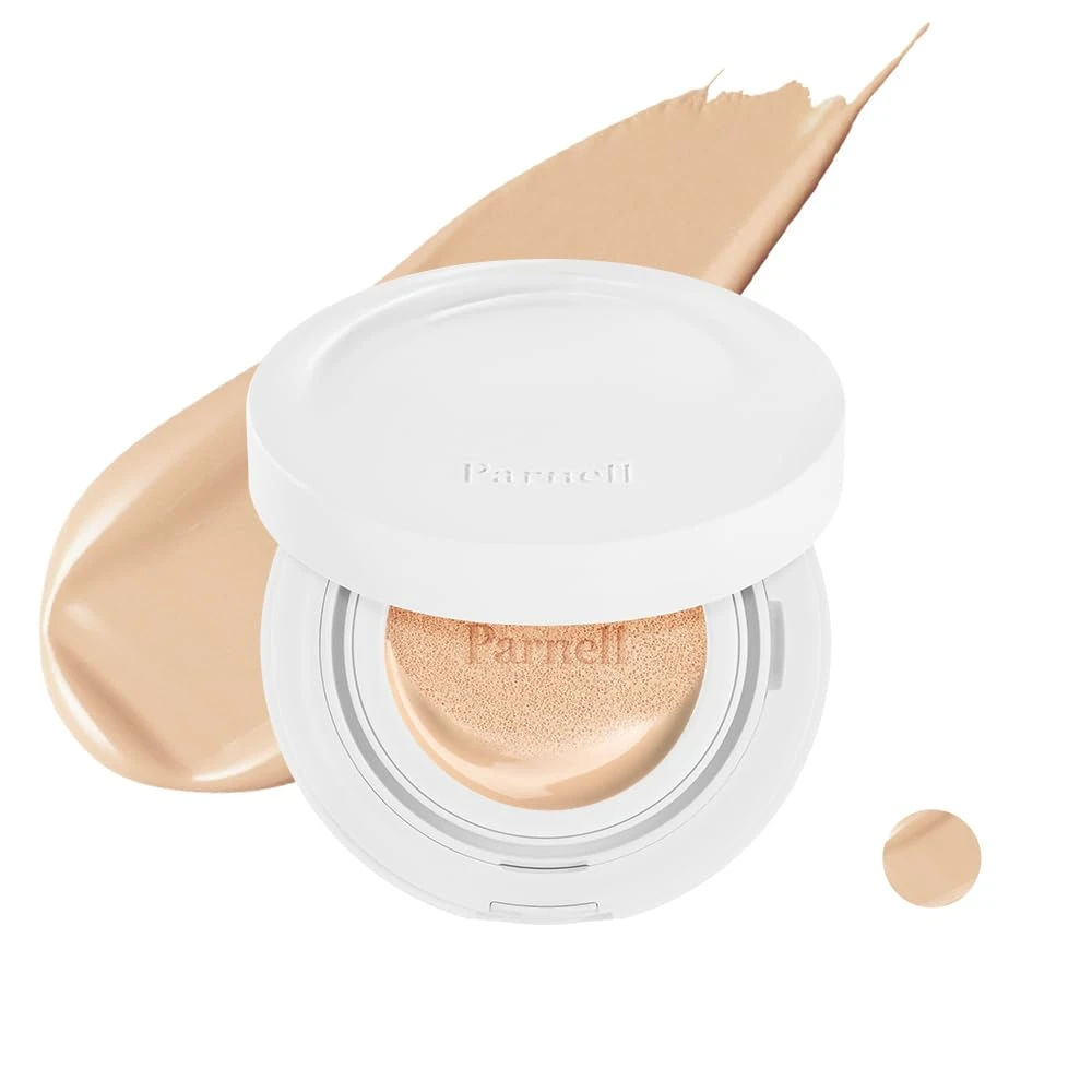 Amazon.com: Parnell Cicamanu Serum Cushion - Moisturizing Foundation for Soothing, Coverage, Glass Skin and Lightweight for Sensitive and Dry Skin Pearl Skin (0.52 Fl Oz) (21N) : Beauty & Personal Care