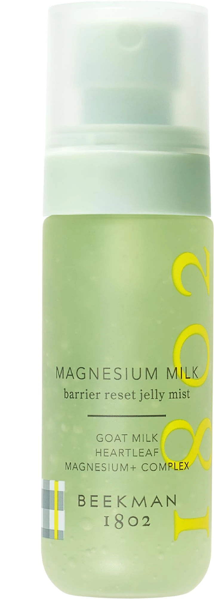 Amazon.com: Beekman 1802 Magnesium Milk Barrier Reset Jelly Mist – Calms Skin Redness & Irritation, with Magnesium & Goat Milk, Fragrance Free, Cruelty Free, Safe for Sensitive Skin, 2.0 fl oz : Beauty & Personal Care