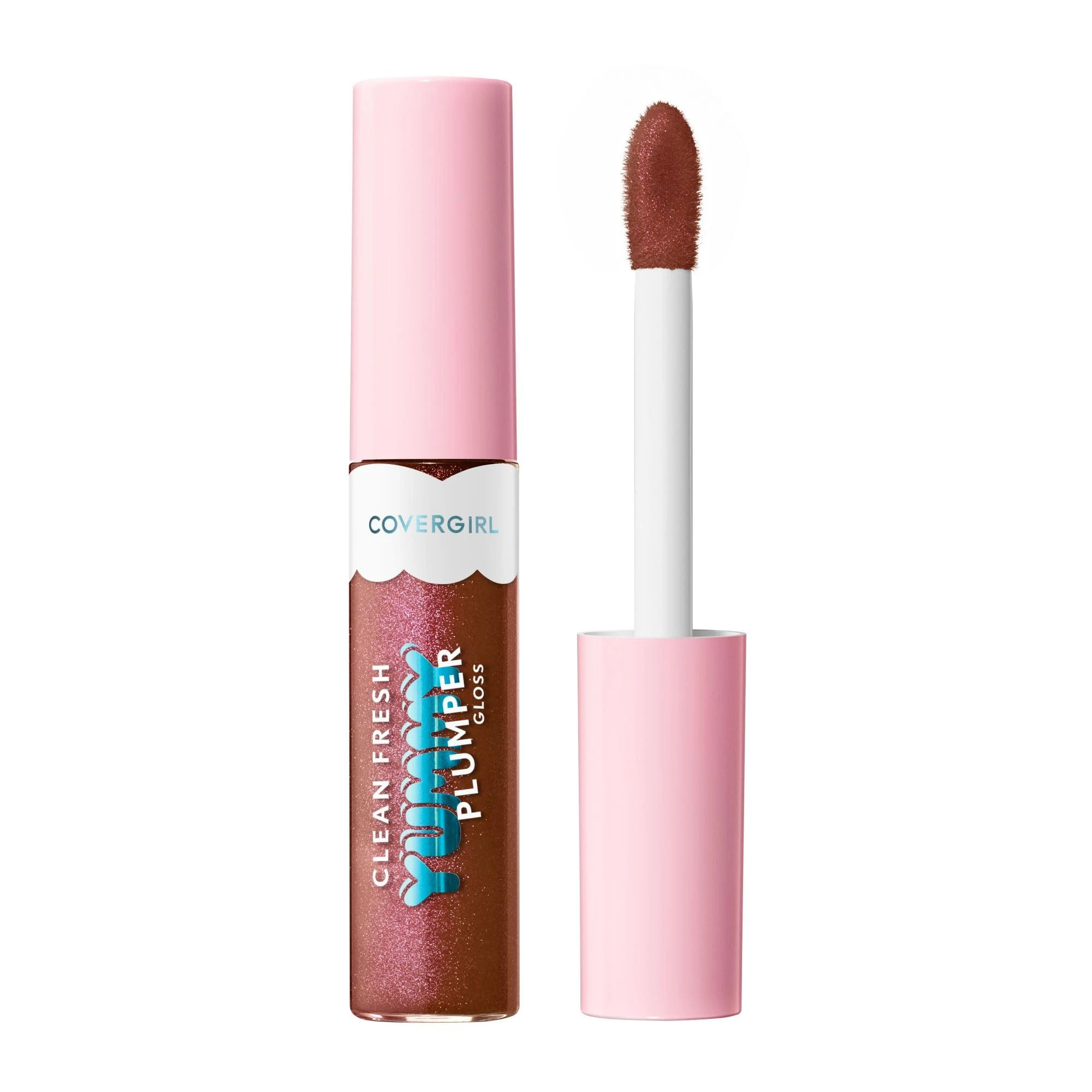 Amazon.com : Covergirl Clean Fresh Yummy Plumper Lip Gloss, 720 Like You A Choco-Lot, Shiny, Vegan Formula, Easy to Apply, Minty Flavor, 0.33oz : Beauty & Personal Care