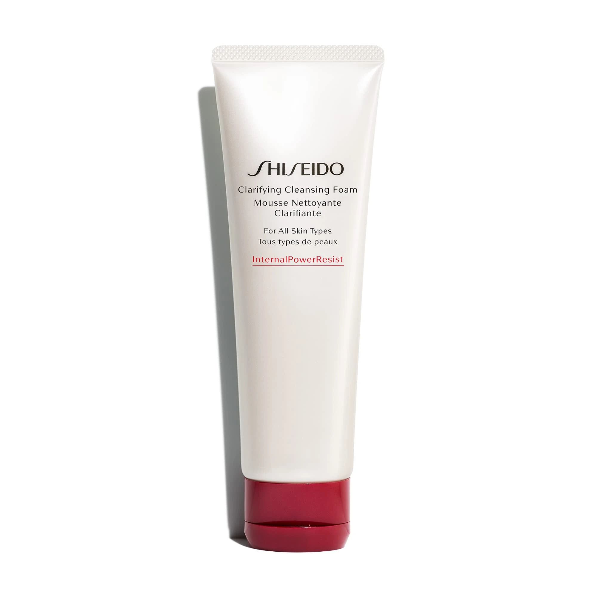Amazon.com: Shiseido Clarifying Cleansing Foam - 125 mL - Cleanses, Balances & Removes Impurities for Smoother, Radiant Complexion - For All Skin Types : Beauty & Personal Care