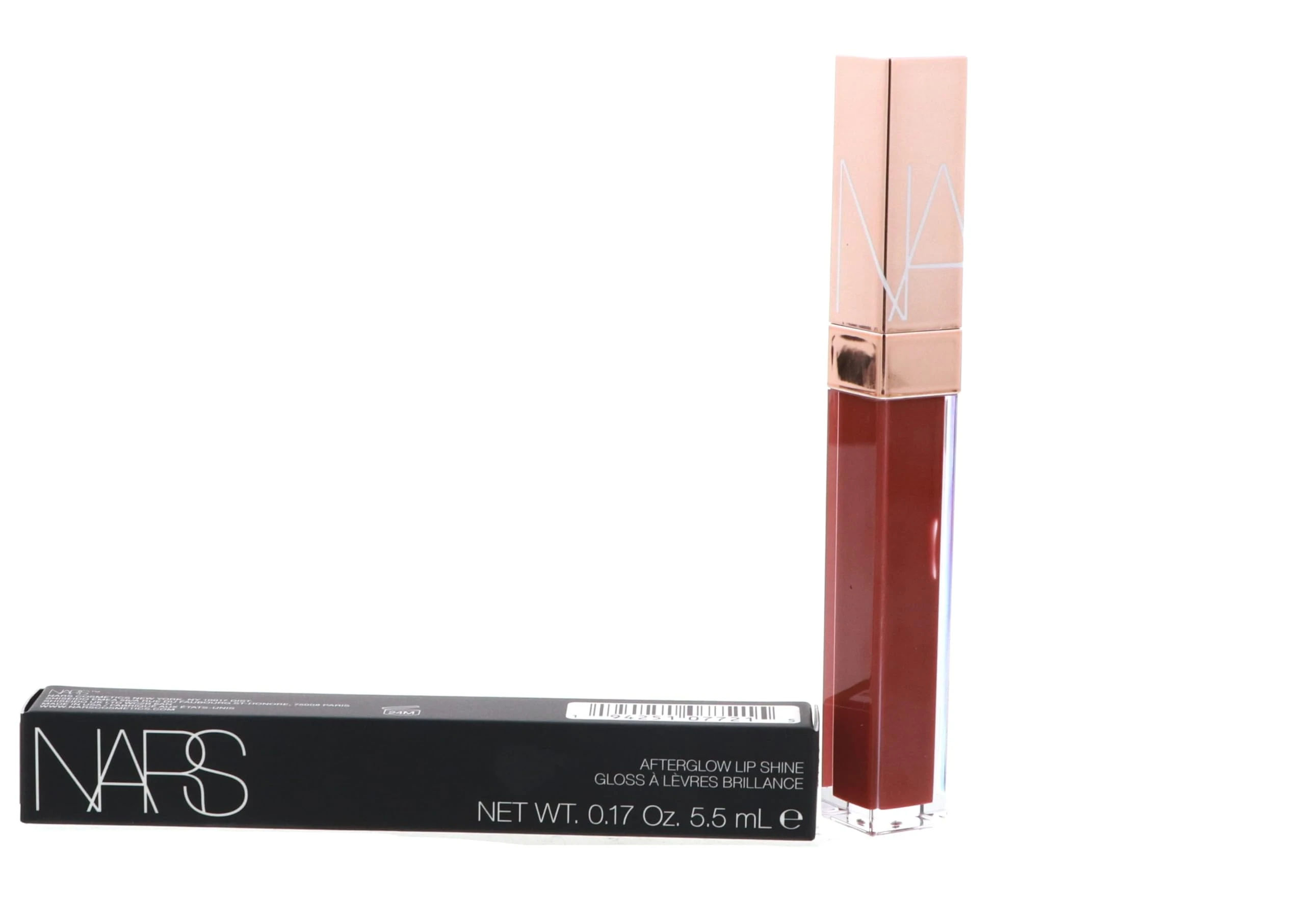 Amazon.com : NARS Afterglow Lip Shine Gloss - Aragon - Red Chestnut : Beauty & Personal Care
