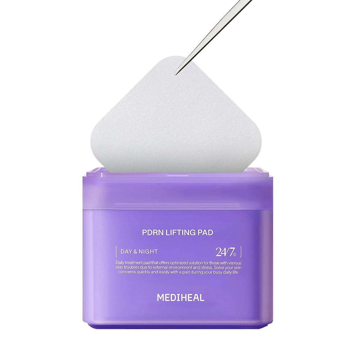 Amazon.com : MEDIHEAL Toner Pads [PDRN] - Stretchable Lifting Pads with Squalane and Glutathione for Total Skin Care - Plant Based Rose PDRN - Wrinkle & Pore Care - Vegan Stretchable Lifting Fabric (100 Count) : Beauty & Personal Care