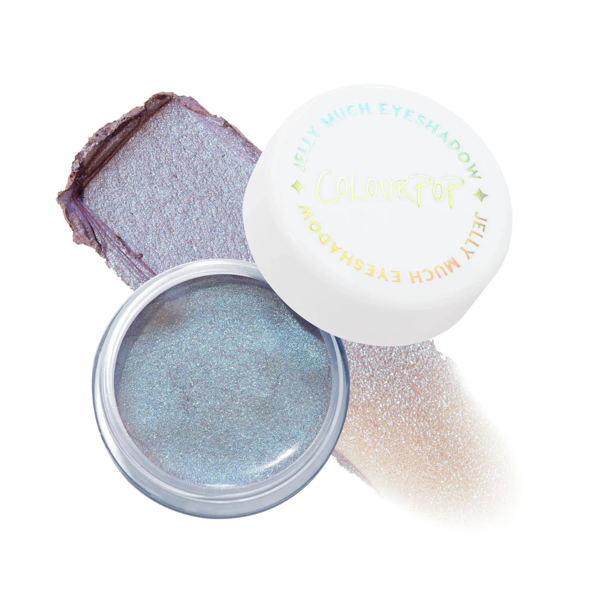 Amazon.com: ColourPop Jelly Much Gel Eyeshadow - Glitter Eyeshadow with a Water-Based Gel Formula - Provides Intense Color Payoff with Minimized Creasing & Fading - Hallucinogenius (0.23 oz) : Everything Else