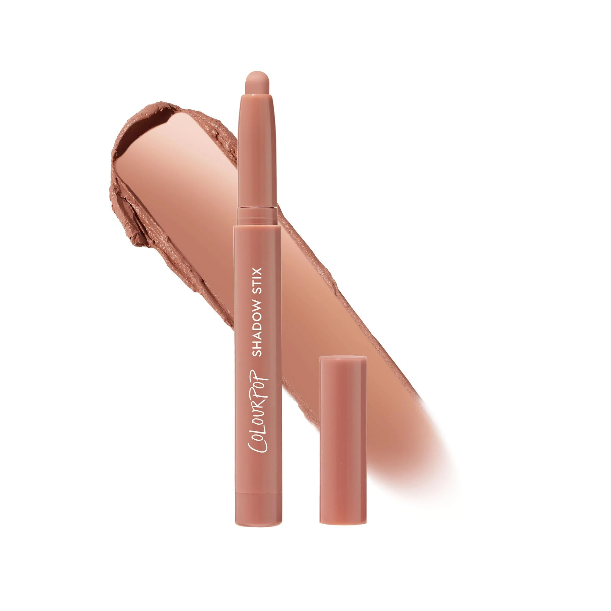 Amazon.com : ColourPop Shadow Stix - Cream Eyeshadow Stick with Long-Lasting Color - Multi-Use Cream Makeup with a Built-In Sharpener & Precise Tip for Easy Application - Bare With Me (0.05 oz) : Beauty & Personal Care