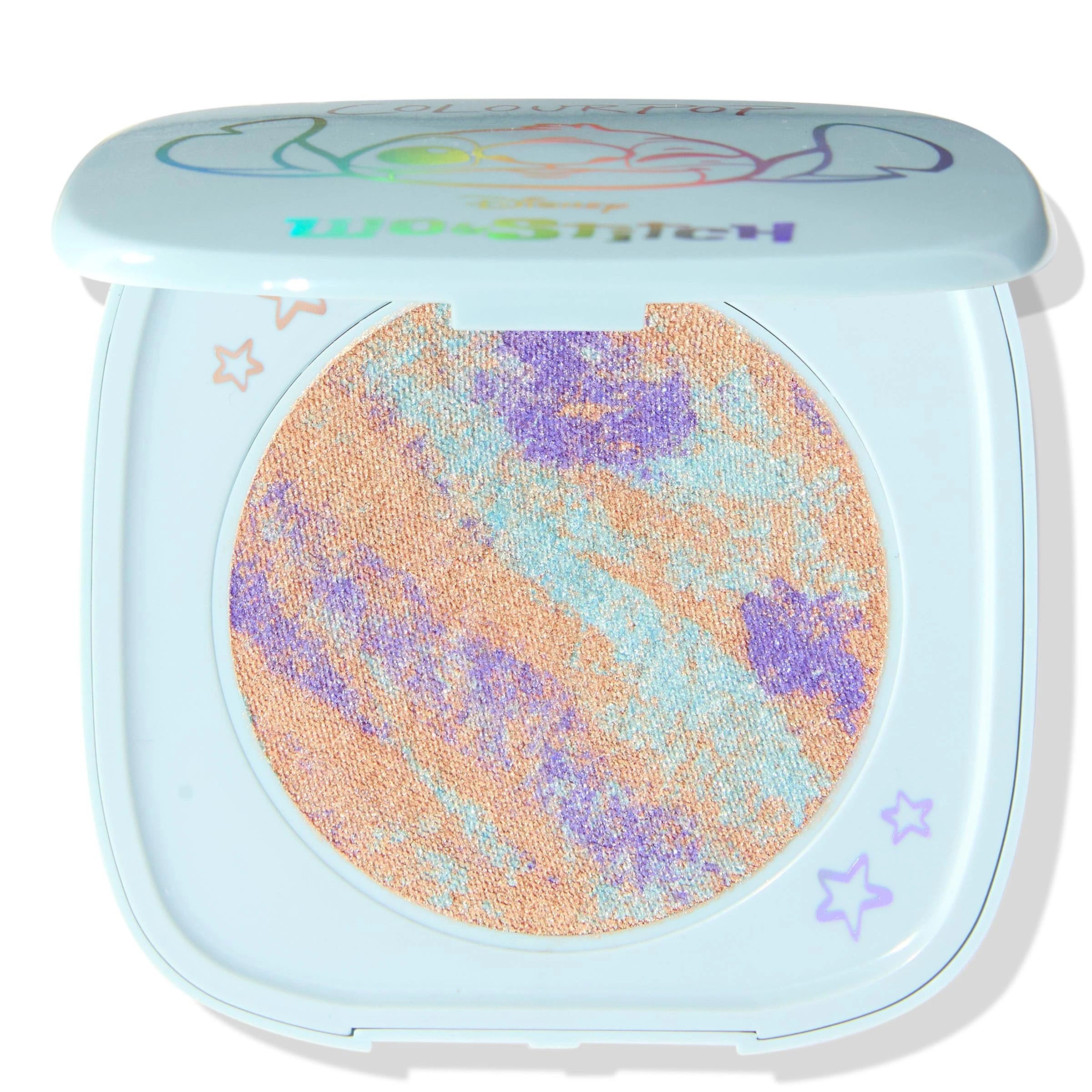 Amazon.com: Colourpop x Stitch Ohana Super Shock Powder Highlighter - Limited Edition Tie-Dye Highlighter Makeup for a Luminous Glow - Weightless, Blendable & Buildable - Vegan & Cruelty-Free (0.14 oz) : Beauty & Personal Care