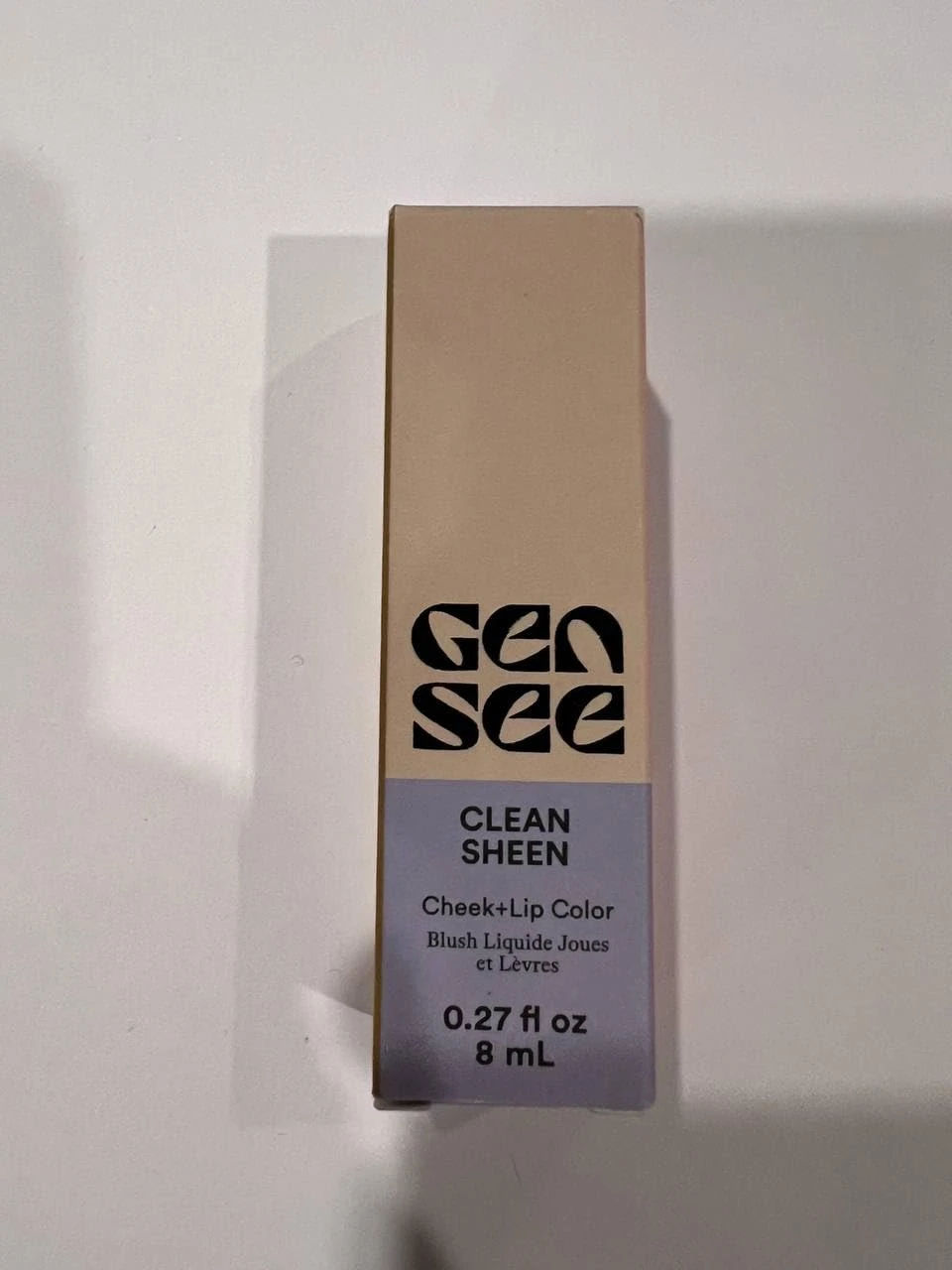 Amazon.com : Gen See Clean Sheen Cheek + Lip Color - Lychee, 0.27 Fl Oz (Pack of 1) : Beauty & Personal Care