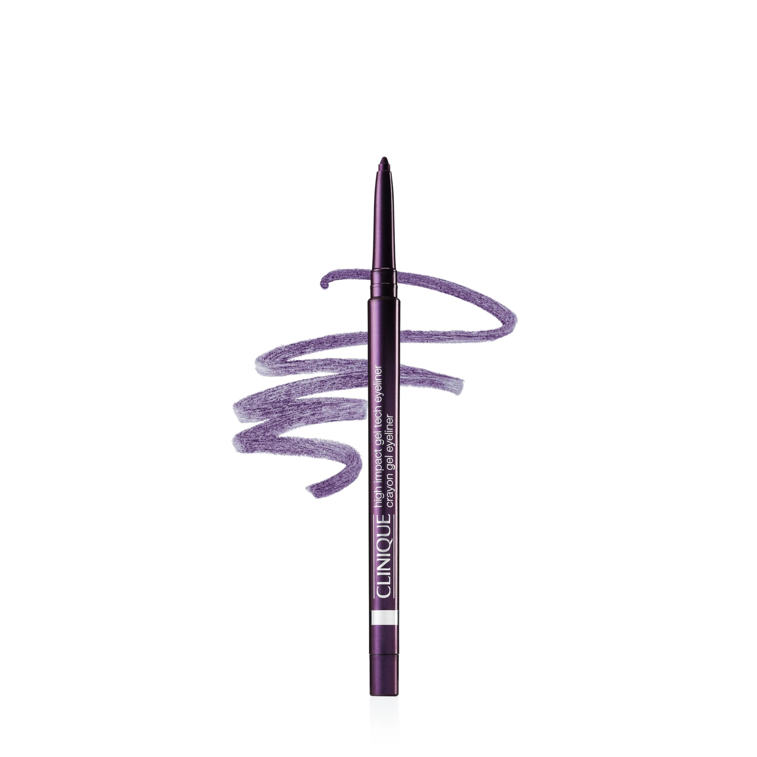 Amazon.com: Clinique High impact Gel Tech Eyeliner Pencil | Waterproof, Smudge Resistant + Safe For Sensitive Eyes, Sparkling Amethyst : Beauty & Personal Care