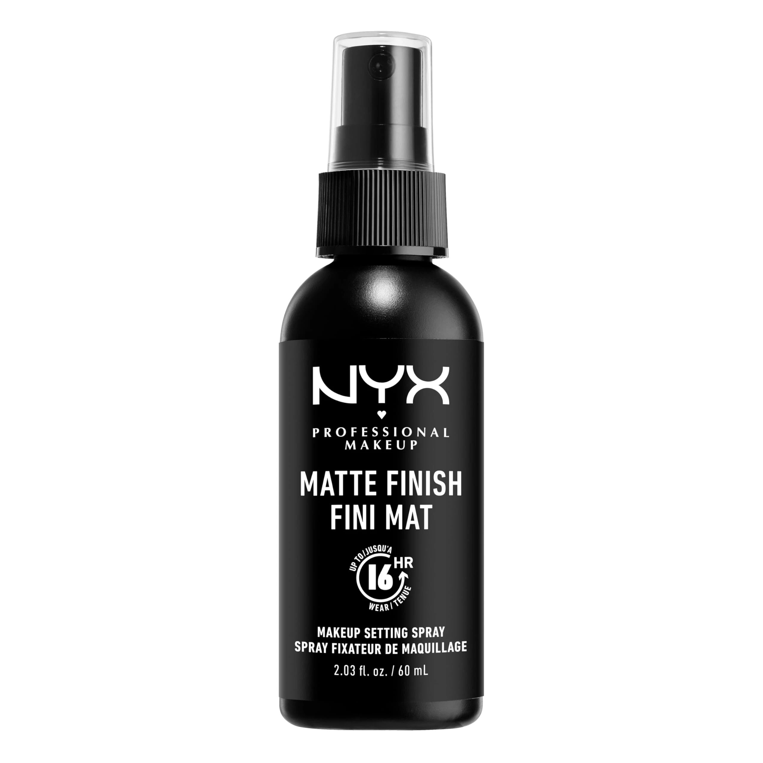 Amazon.com: NYX PROFESSIONAL MAKEUP Makeup Setting Spray - Matte Finish, Long-Lasting Face Mist for up to 16HR Wear, Vegan Formula : Beauty & Personal Care