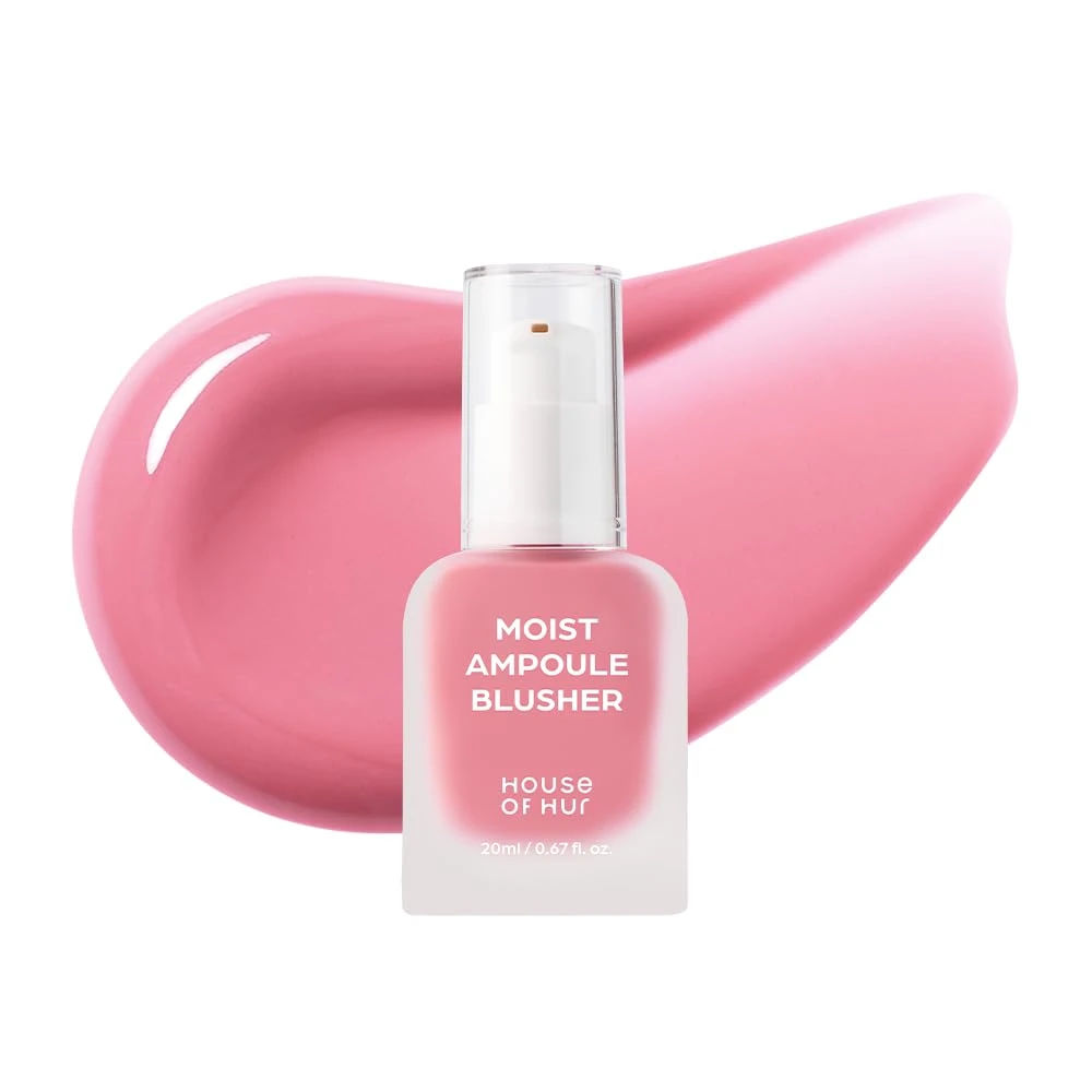 Amazon.com : House of Hur Moist Ampoule Blusher with 50% Moisture Essence | Hydrating & Long-Lasting Blush | 0.68fl.oz (9 Shades) (Cherry Blossom) : Beauty & Personal Care