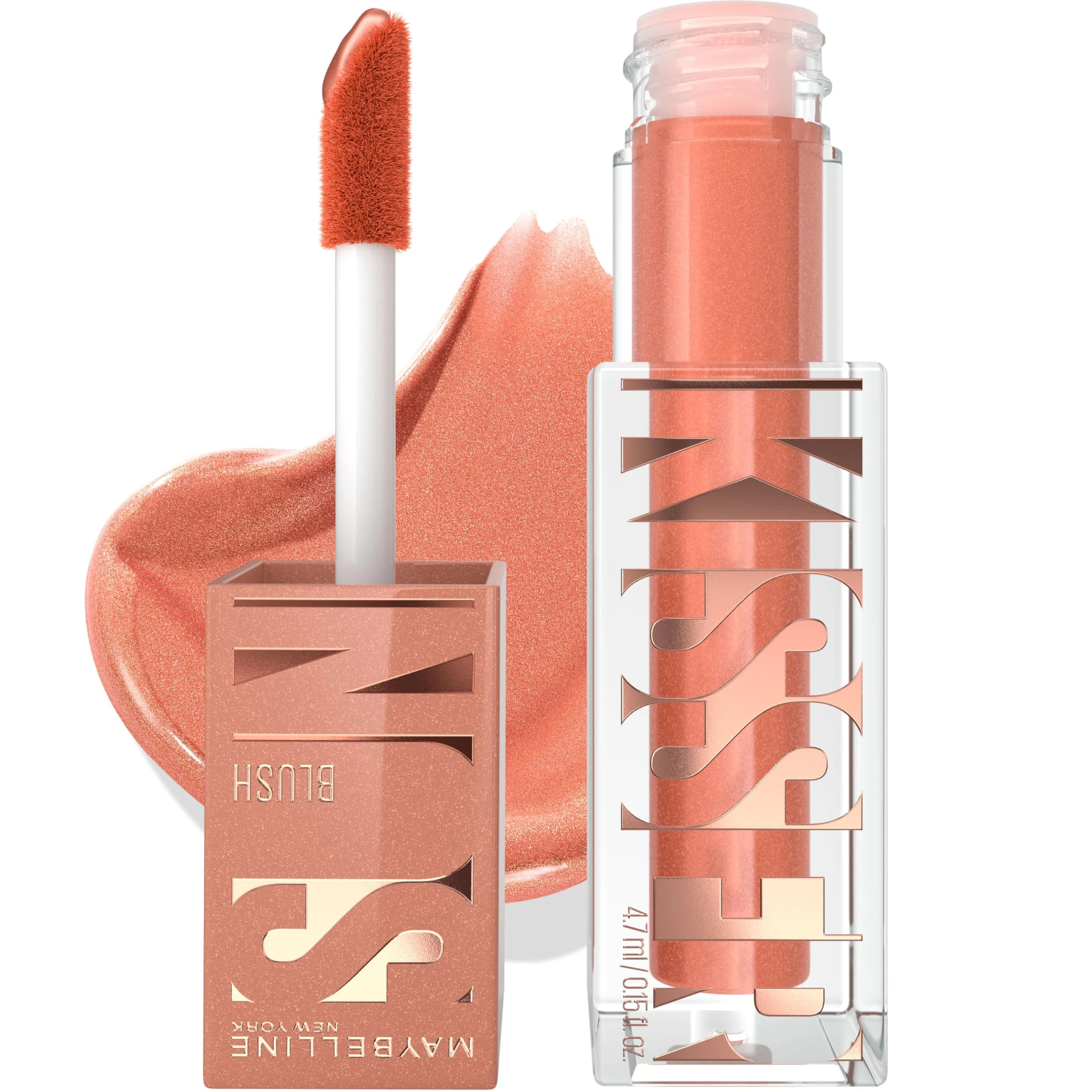 Amazon.com : Maybelline Sunkisser Multi-Use Liquid Blush and Bronzer, Blendable, Longwear, Glowy Make Up, Sol Search, 1 Count : Beauty & Personal Care
