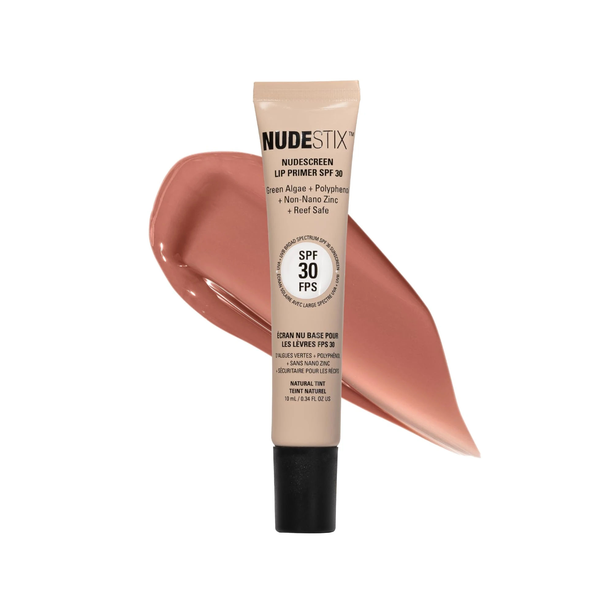 Amazon.com: Nudestix Nudescreen Lip Primer SPF 30 – Tinted Mineral Lip Balm & Primer with Non-Nano Zinc Oxide for Broad-Spectrum UV & Blue Light Protection | Clean, Vegan, Reef-Safe Daily Lip SPF : Beauty & Personal Care
