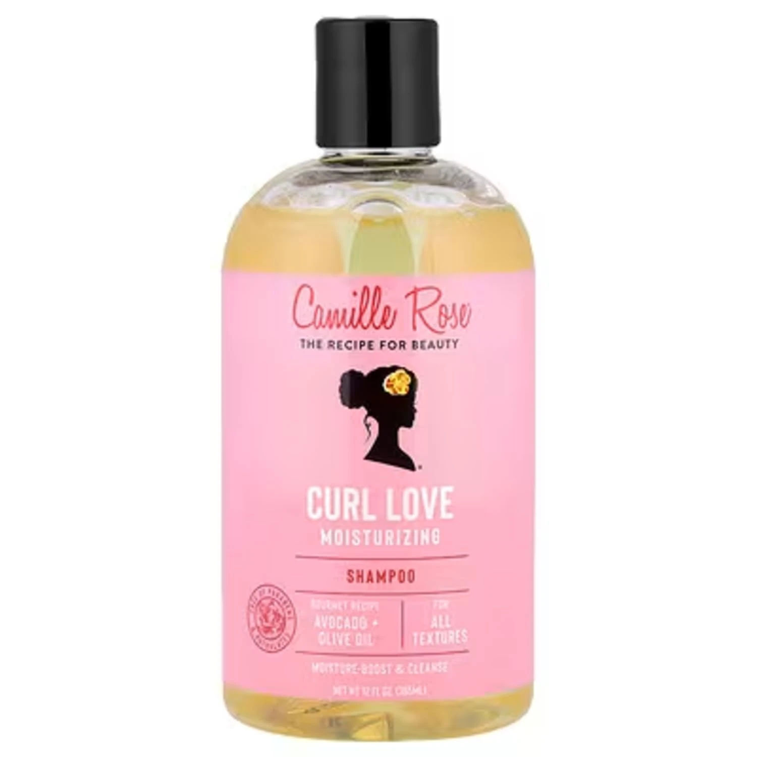 Amazon.com : Camille Rose Curl Love Shampoo, with Olive Fruit & Avocado Oils and Aloe Leaf Juice to Cleanse, Moisturize and Hydrate, for All Hair Textures, 12 fl oz : Beauty & Personal Care