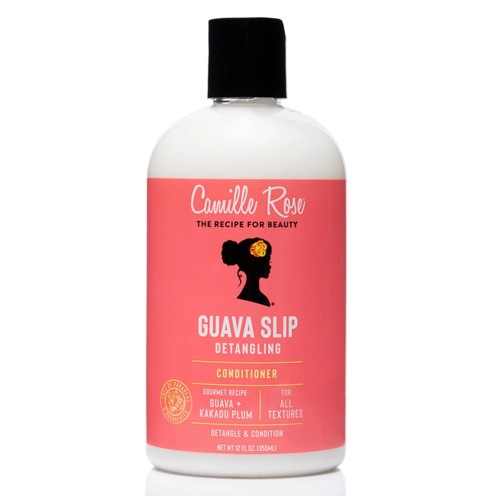 Amazon.com : Camille Rose Guava Slip Detangling Conditioner, with Guava, Kakadu Plum and Soursop to Detangle, Condition and Revive, for All Hair Textures, 12 fl oz : Beauty & Personal Care