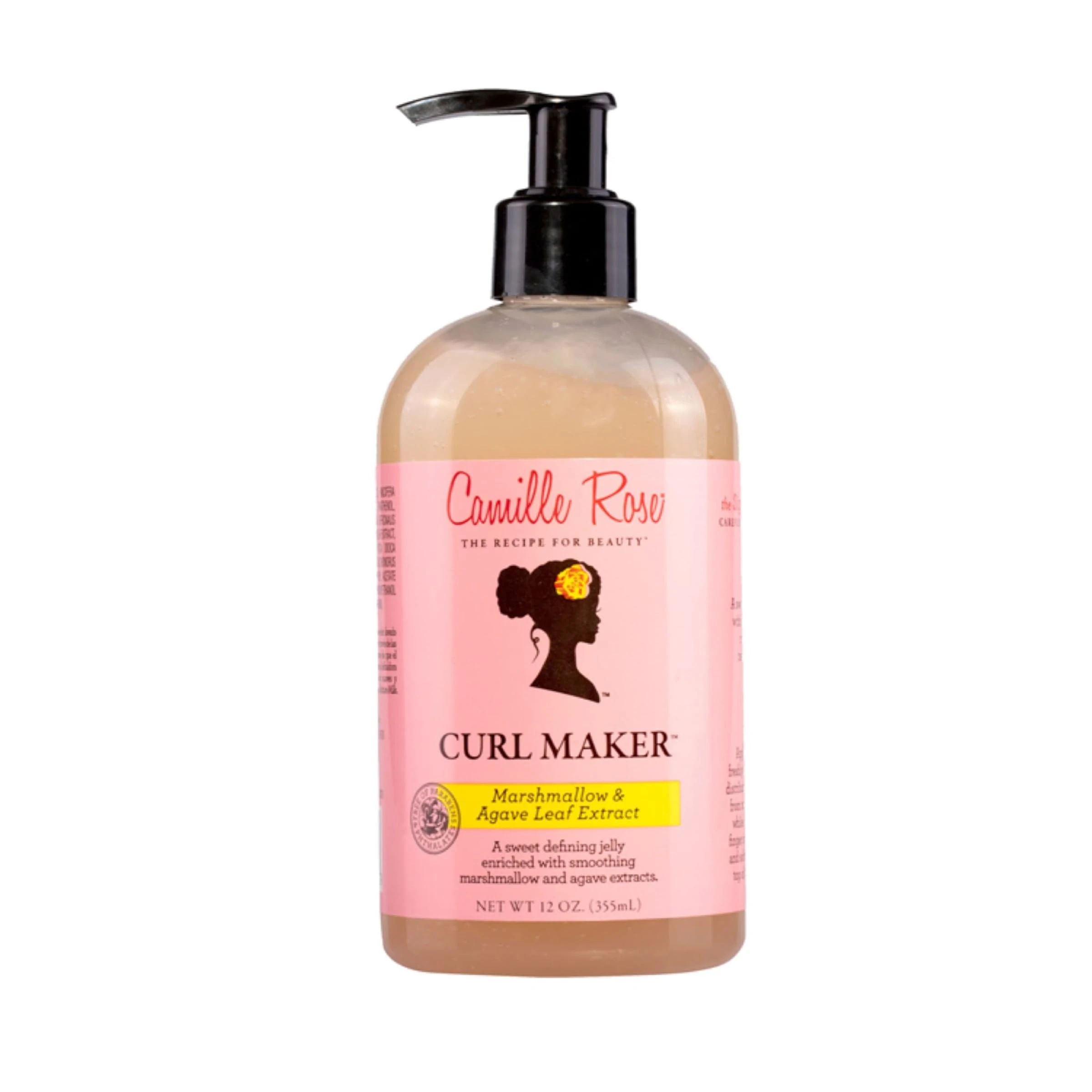 Amazon.com : Camille Rose Curl Maker, Smoothing and Nourishing Curly Hair Gel with Aloe, for All Hair Types and Textures, 12 fl oz : Curl Enhancers : Beauty & Personal Care