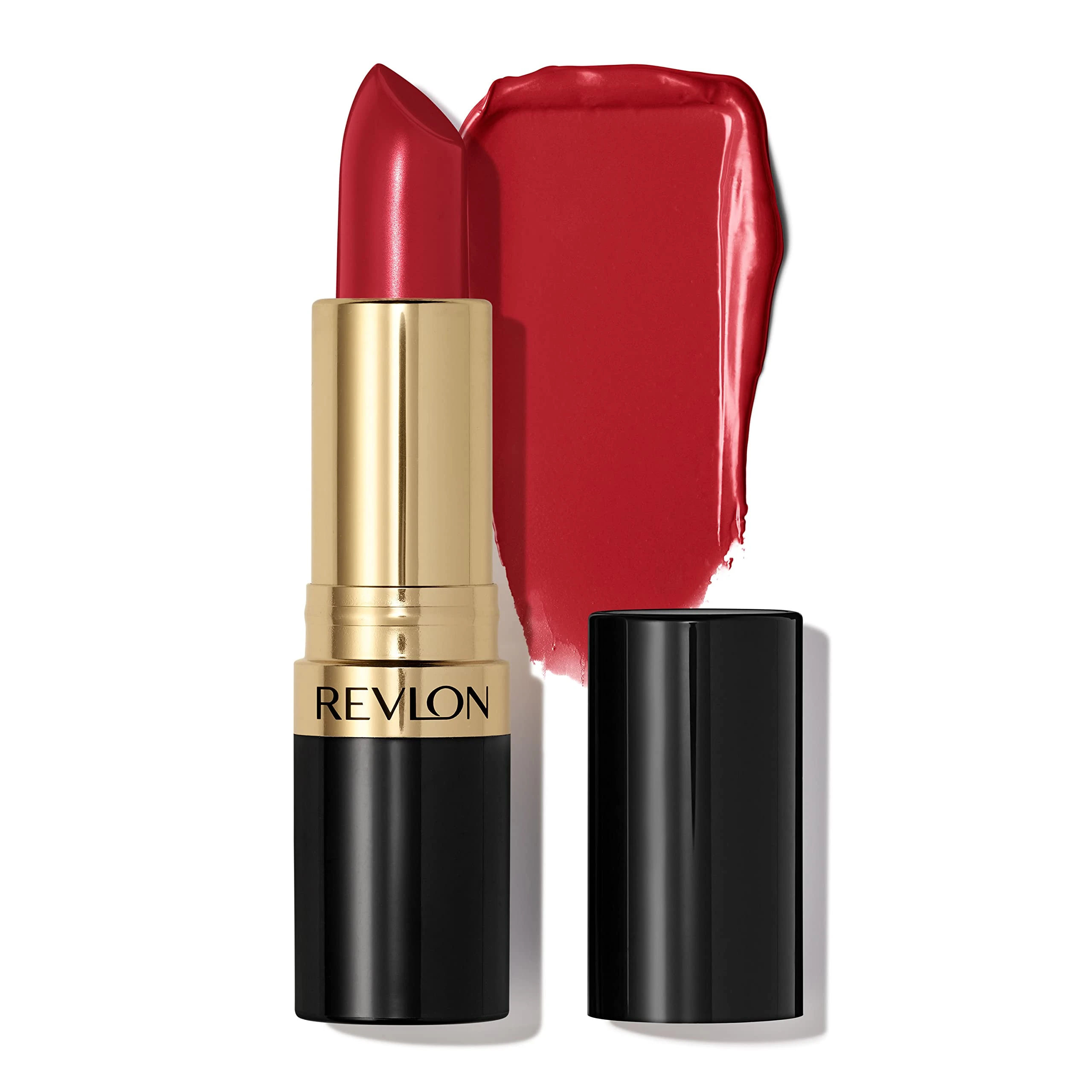 Amazon.com: Revlon Super Lustrous Lipstick, Creamy Formula For Soft, Fuller-Looking Lips, Moisturized Feel, 525 Wine With Everything, 0.15 oz