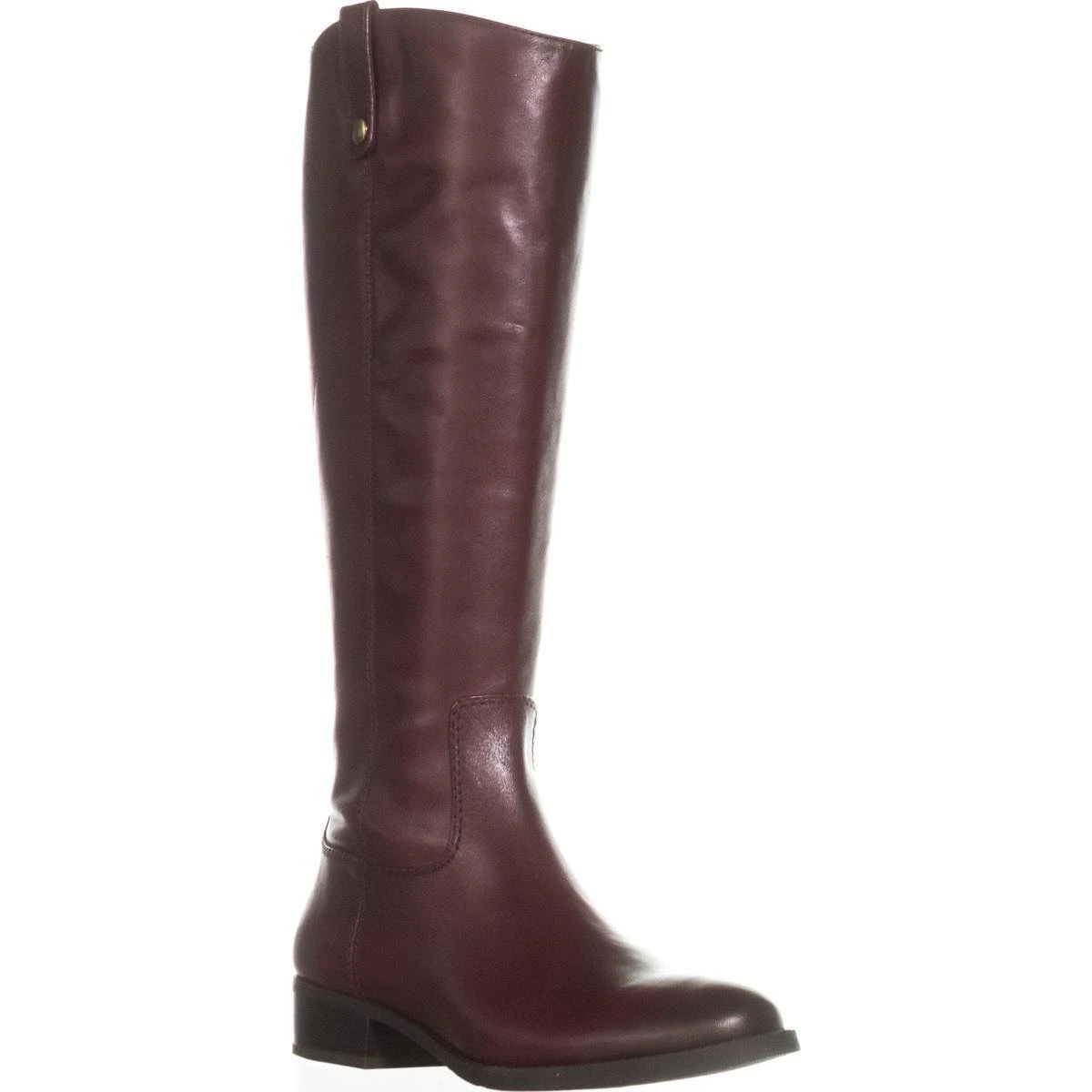 Amazon.com | INC Womens Fawne Leather Knee-High Knee-High Boots Brown 5 Medium (B,M) | Knee-High