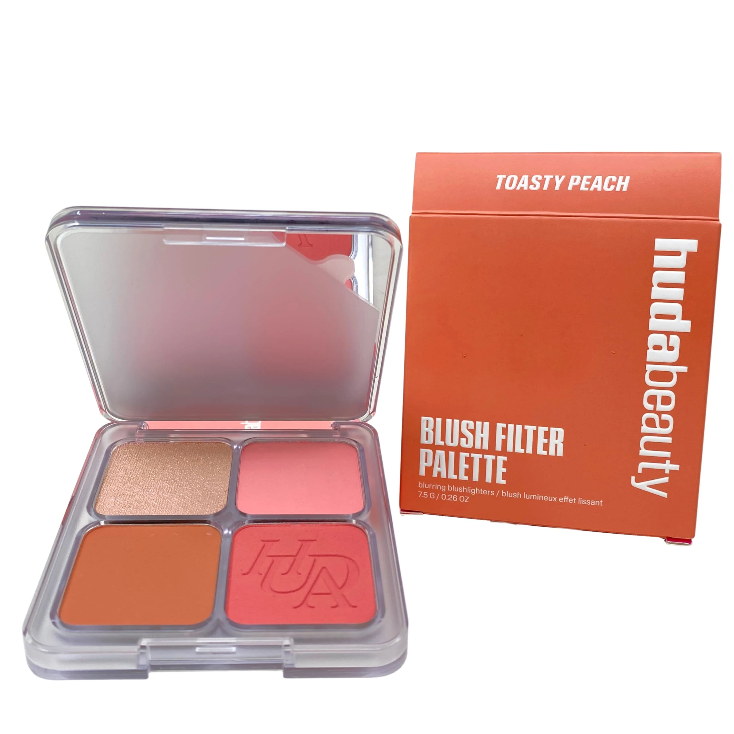 Amazon.com : Huda Beauty Blush Filter Blurring Blushlighters Palette - Toasty Peach - 7.5 g / 0.26 oz. LIMITED EDITION. : Beauty & Personal Care