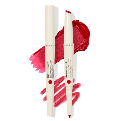 Amazon.com : HALEYS Re-mark Dual Ended 2-in-1 Lipstick & Liner (Siren), Blue Red Lip Combo Sets, Creamy Matte Moisturizing Lipstick for Women, Precision Lip Liner, Expertly Paired Lip Liner and Lip Stick Combo : Beauty & Personal Care