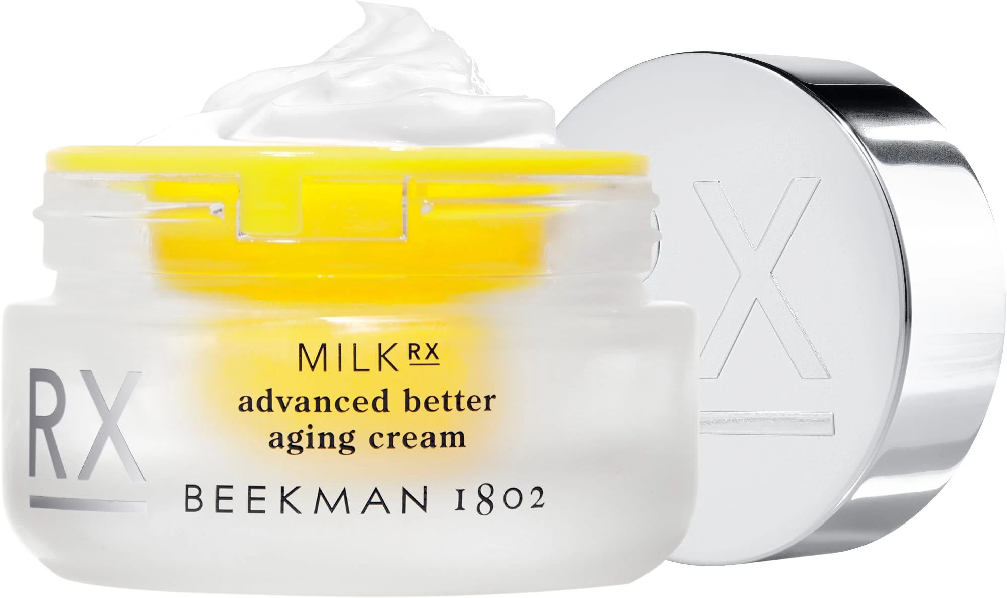 Amazon.com: Beekman 1802 Milk RX Advanced Better Aging Face Cream Mini, Goat Milk Protein Exosomes & Polypeptide Facial Moisturizer, Doctor Formulated for Collagen Boosting & Firming, Fragrance Free, 0.51 Fl Oz : Beauty & Personal Care