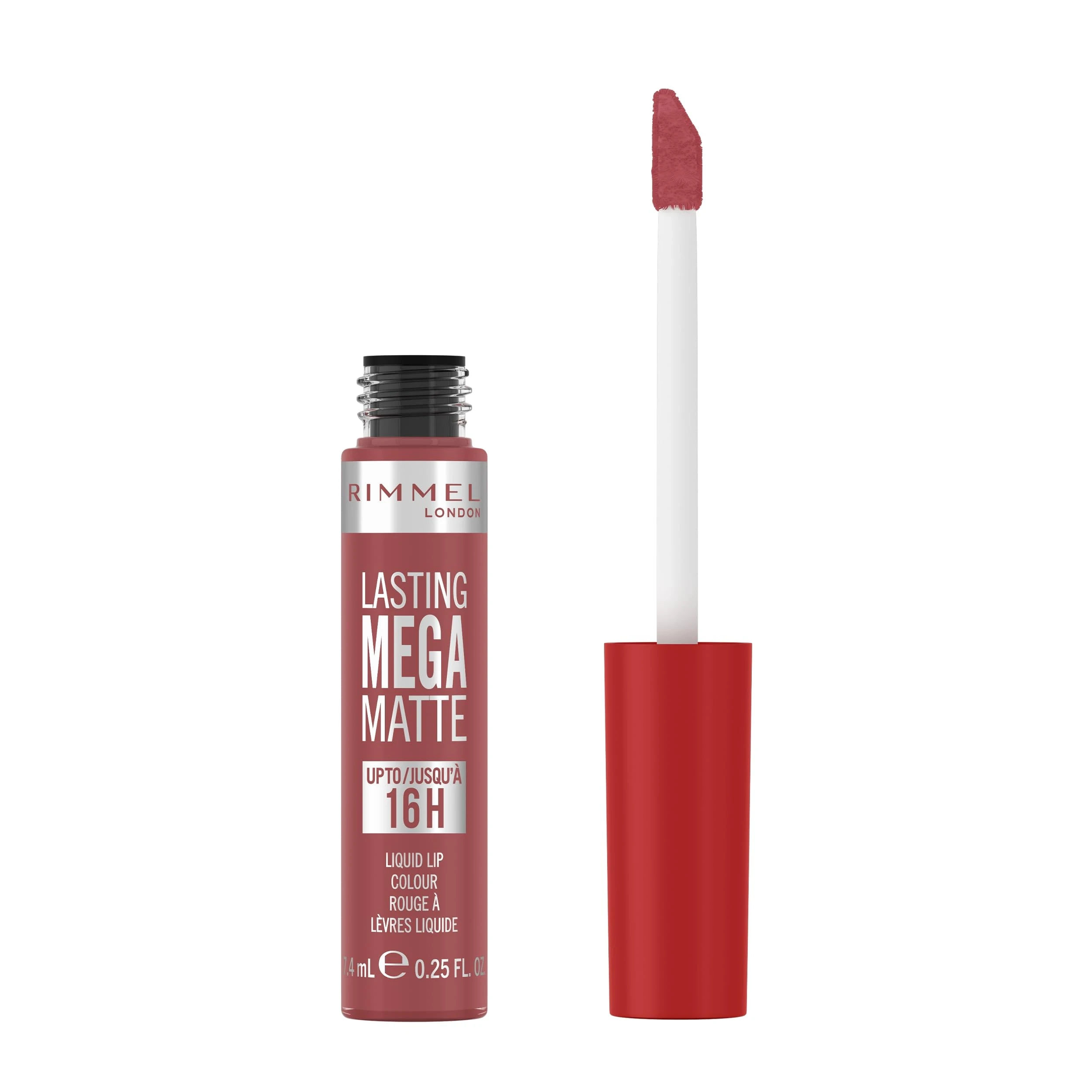Amazon.com : Rimmel London Lasting Mega Matte Liquid Lipstick, Long-Lasting, Hydrating, Vegan Formula - 210 - Rose & Shine, 0.25oz : Beauty & Personal Care