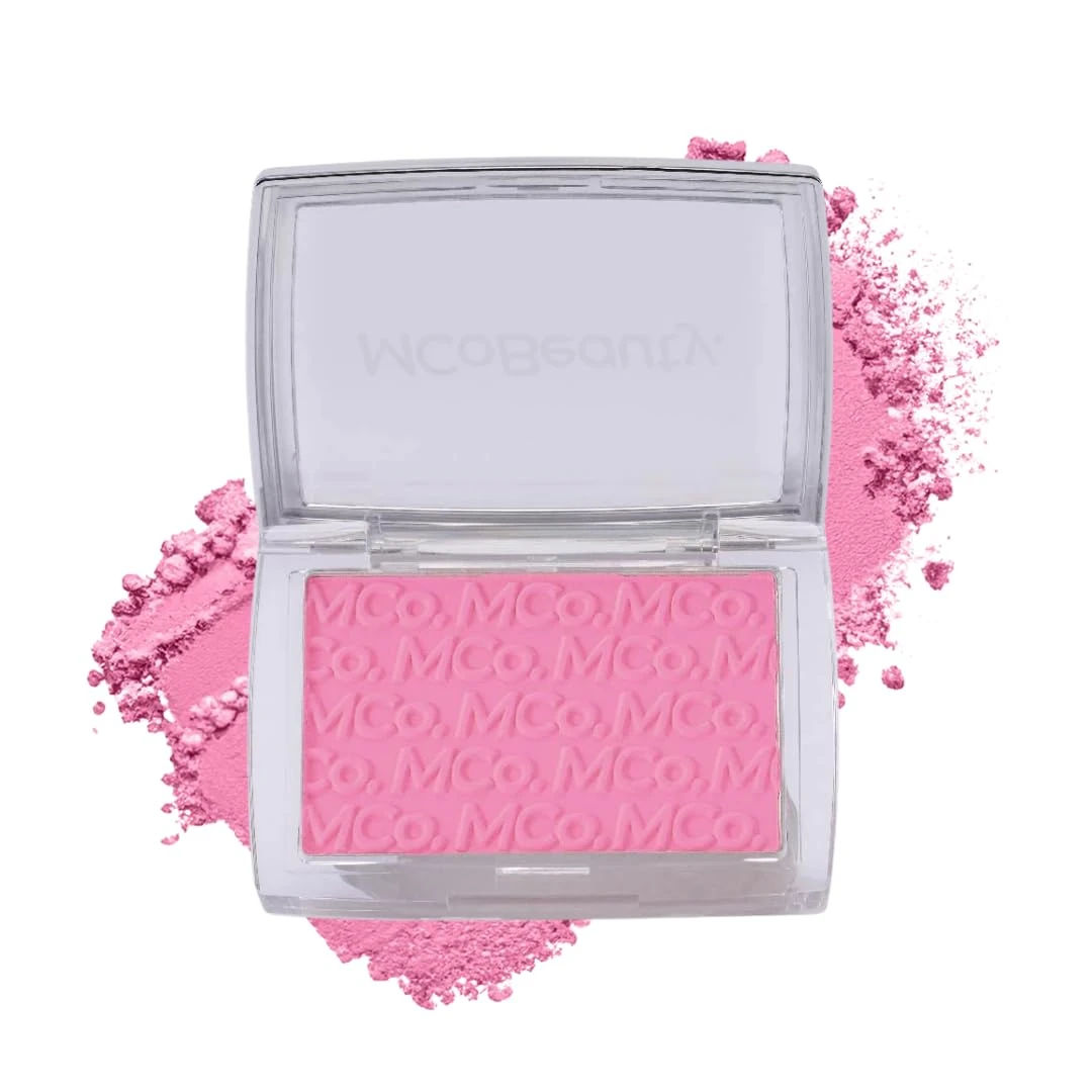 MCoBeauty - Glow Up pH Powder Blush - Silky Finish With Soft Matte Texture Blusher Powder - Vivi Pink Shade - Face Make-up With Blendable Formula For Everyday Use