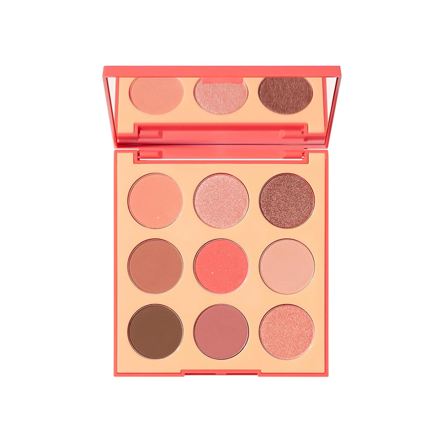 Amazon.com: Morphe 9E Pretty In Peach Artistry Palette - Peach & Brown Makeup Palette with Matte and Shimmer Finishes - Highly Pigmented Eye Makeup with a Blendable & Buildable Formula (0.35 oz) : Arts, Crafts & Sewing