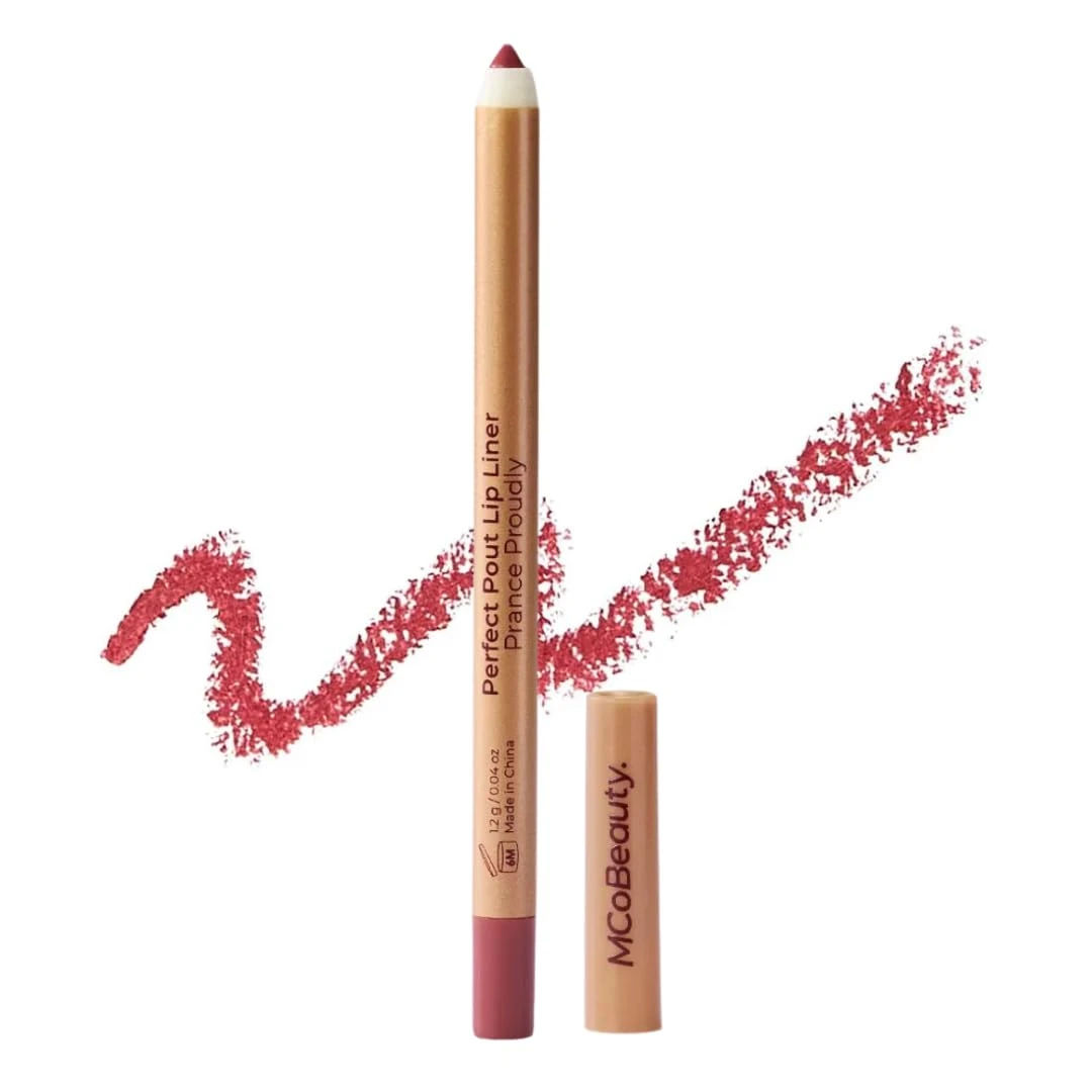 Amazon.com : MCoBeauty Perfect Pout Lip Liner - Prance Proudly - Long-Wearing Creamy Lip Liner Pencil for Fuller Lips - Velvety Nude Contour Pencil to Define, Shape & Overline - Vegan Cruelty Free Lip Makeup : Beauty & Personal Care